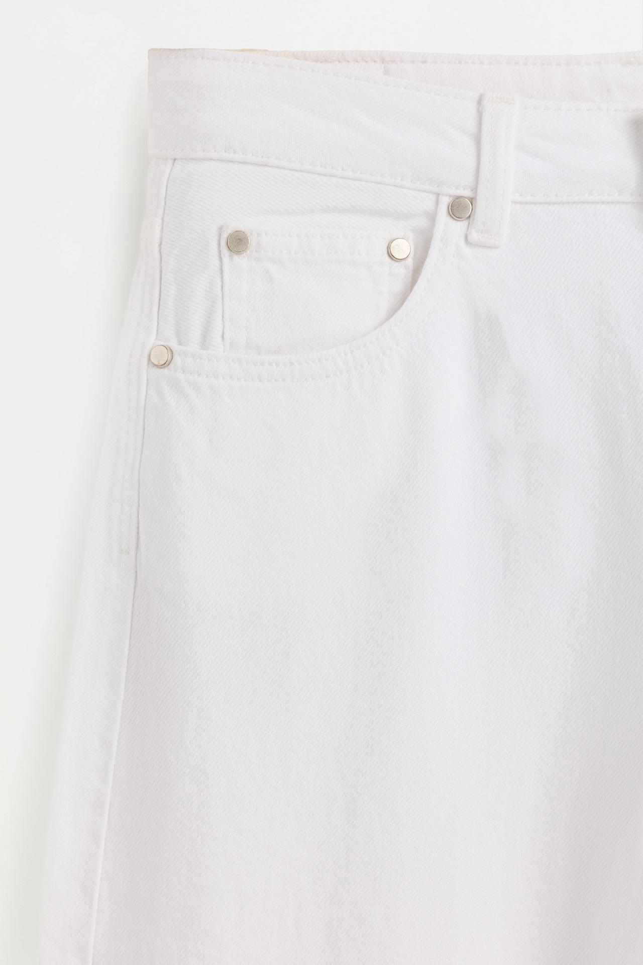 Wide-leg jeans — WHITE