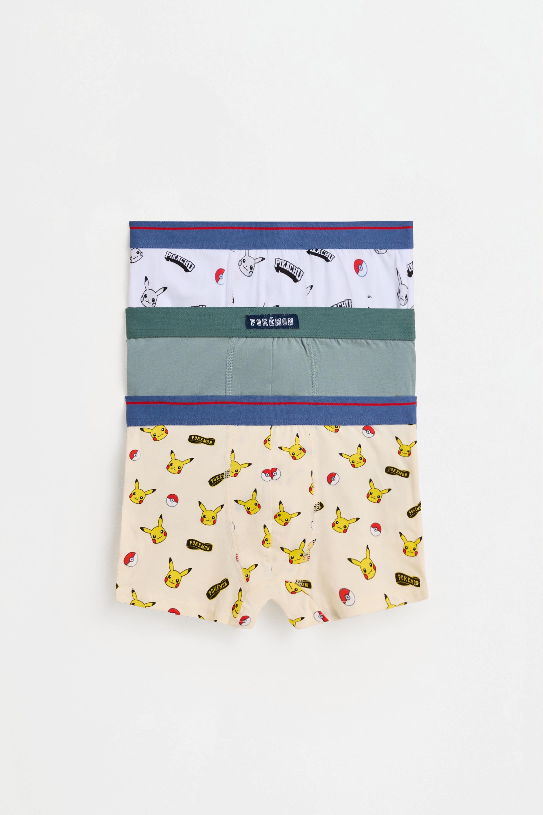 Pokémon™ Boxer Briefs (3-Pack) — TAN