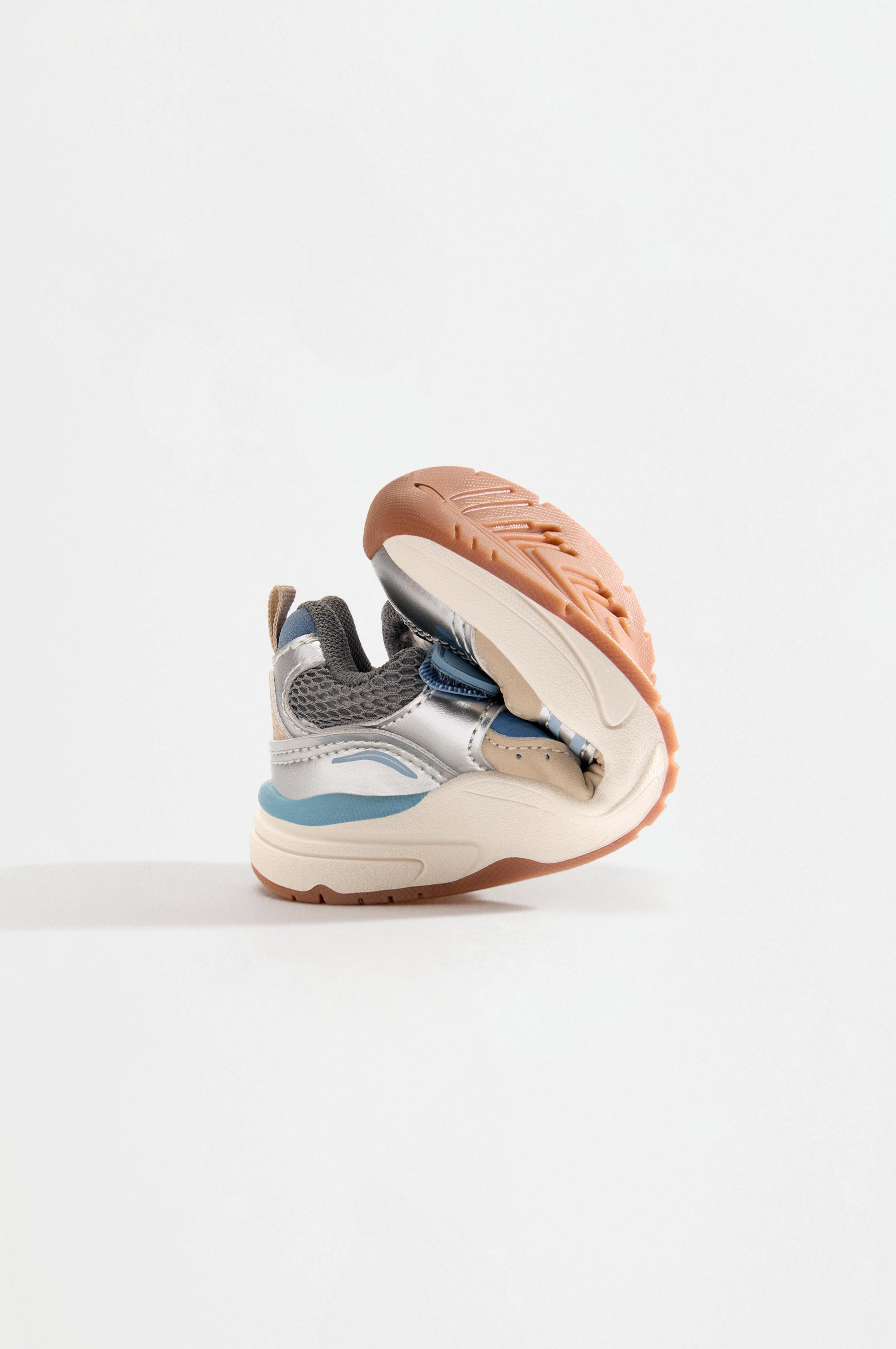 Multi-piece barefoot trainers — BLUE