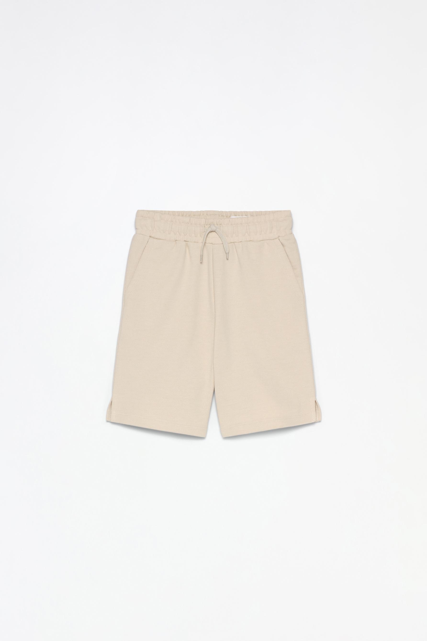 Bermuda básica felpa