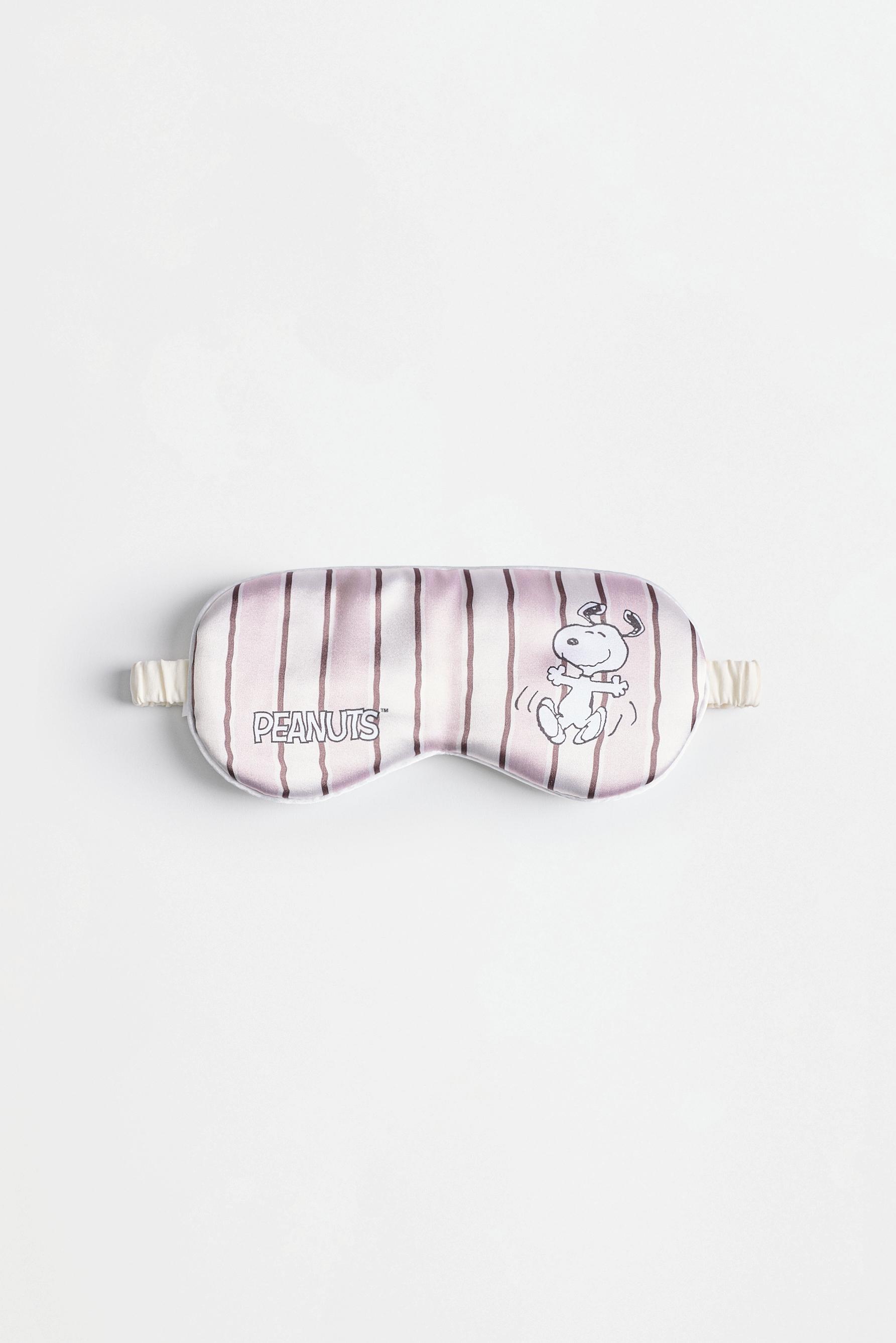 Snoopy Peanuts™ sleep mask — BEIGE