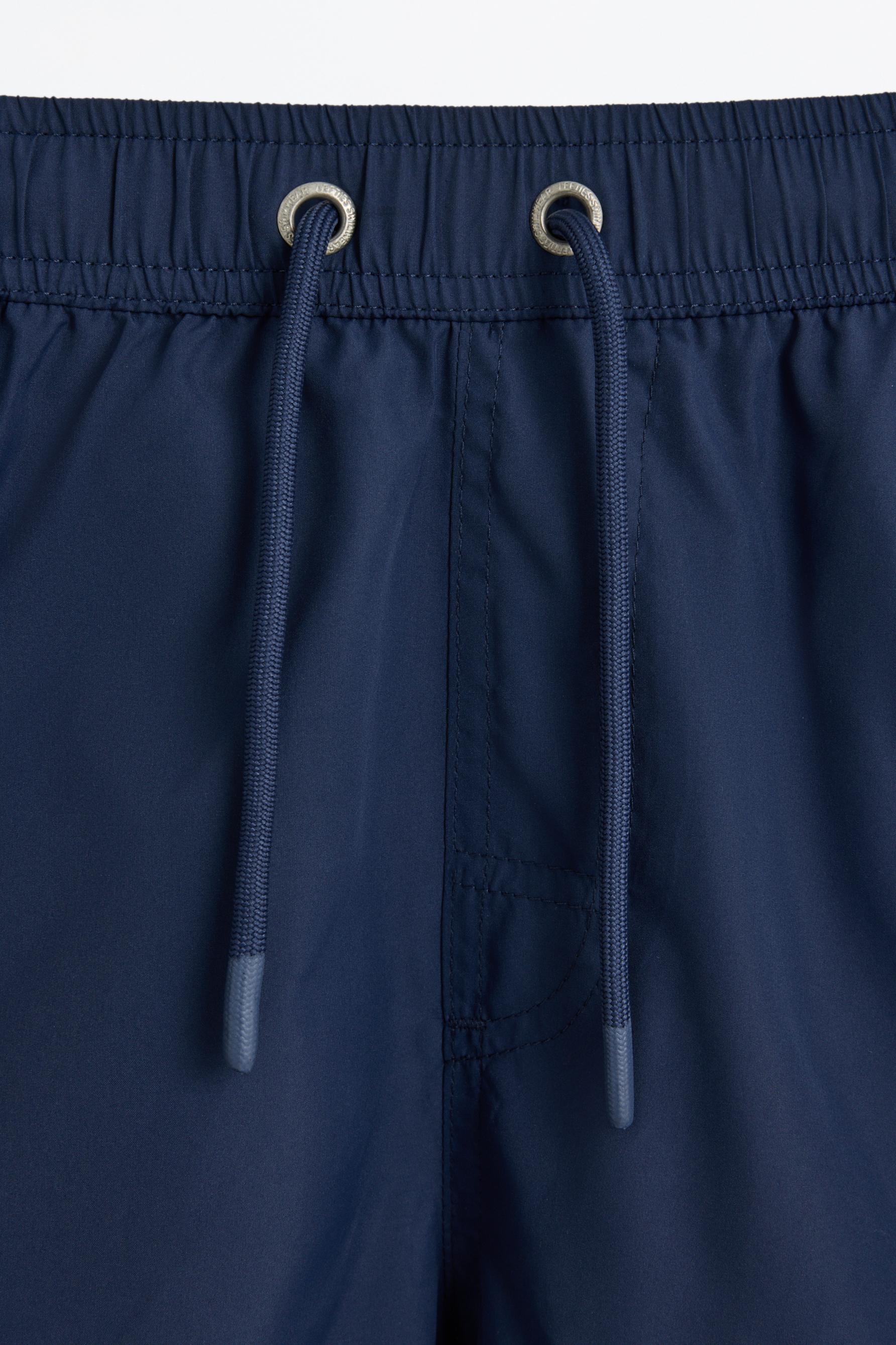 Basic regular fit swim shorts — NAVY