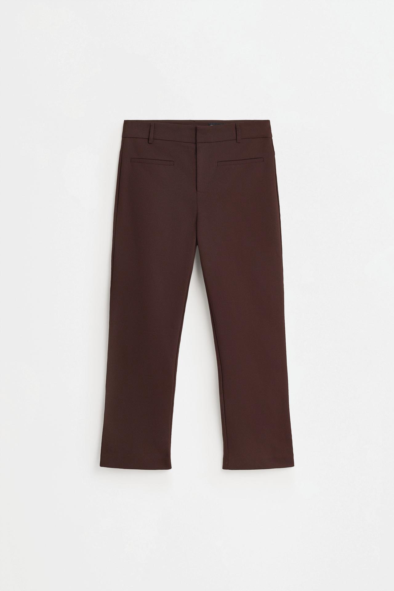 Bell bottom trousers — CHOCOLATE