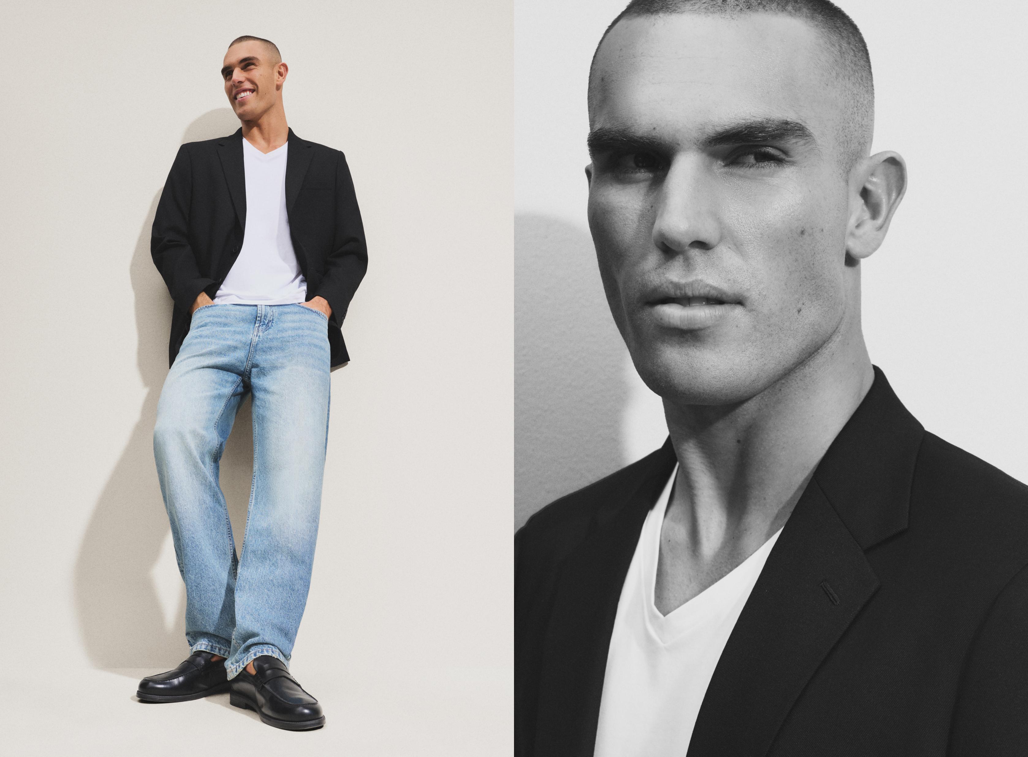 Suit blazer — BLACK
