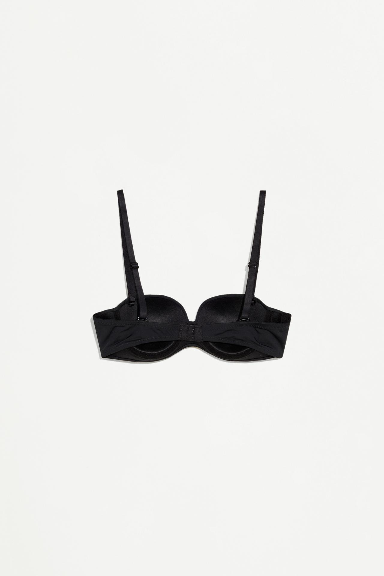 Bandeau bra — BLACK