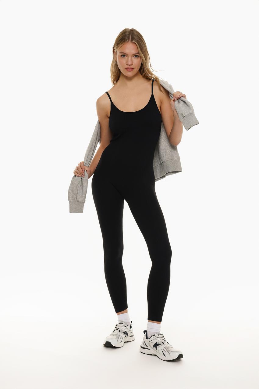 Mono Deportivo Lefties Monos Mujer Mono Mallas Con Tirantes Mujer