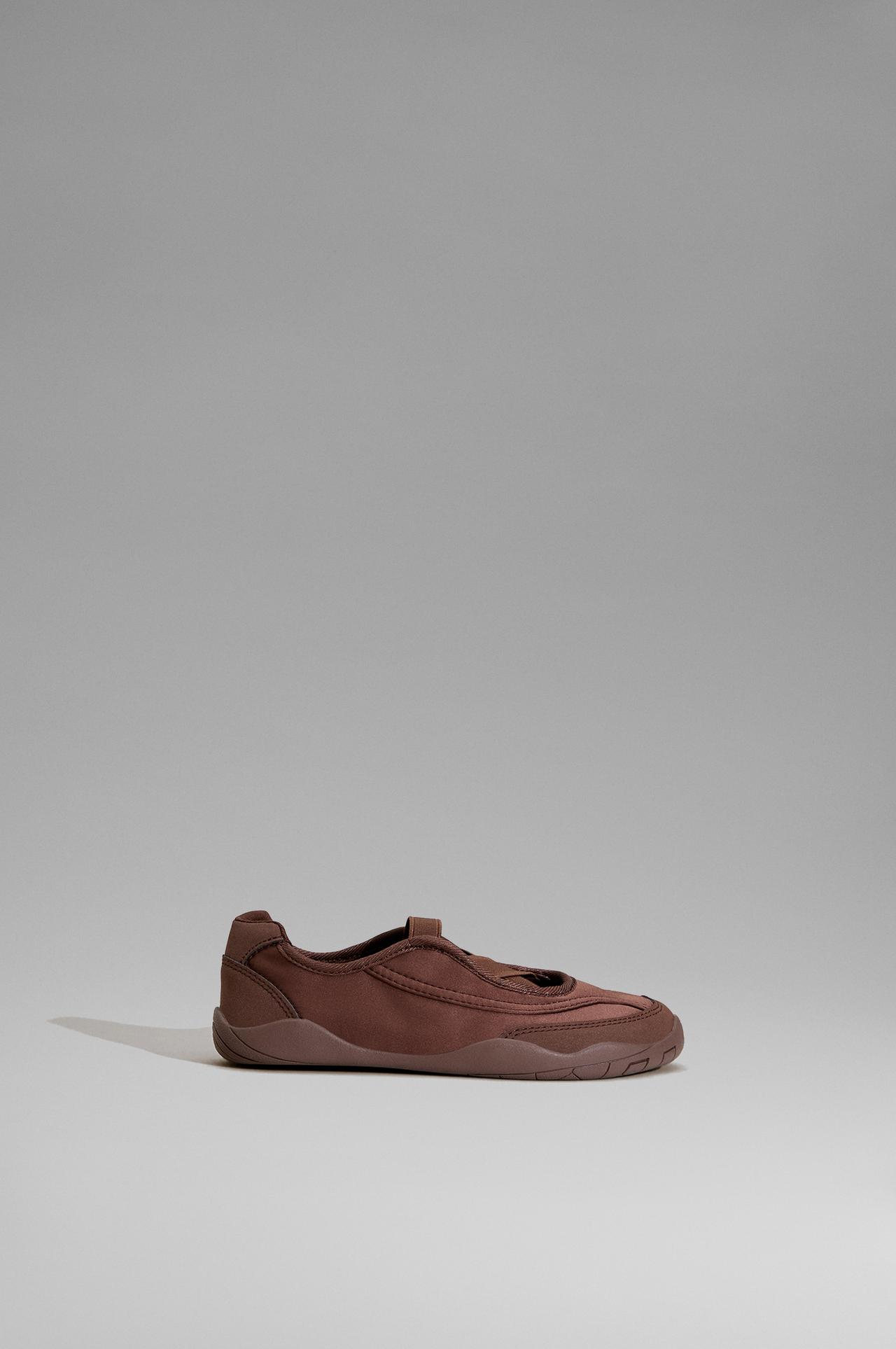 Barefoot sneakerinas — BROWN