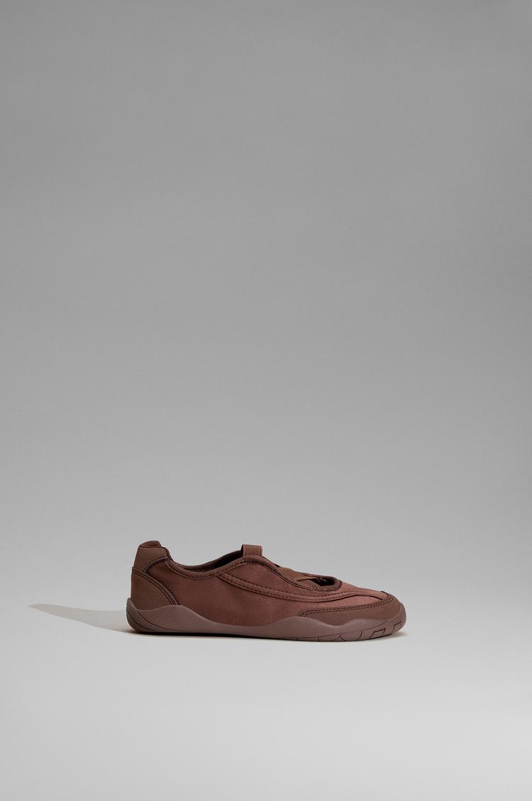 Barefoot sneakerinas — BROWN