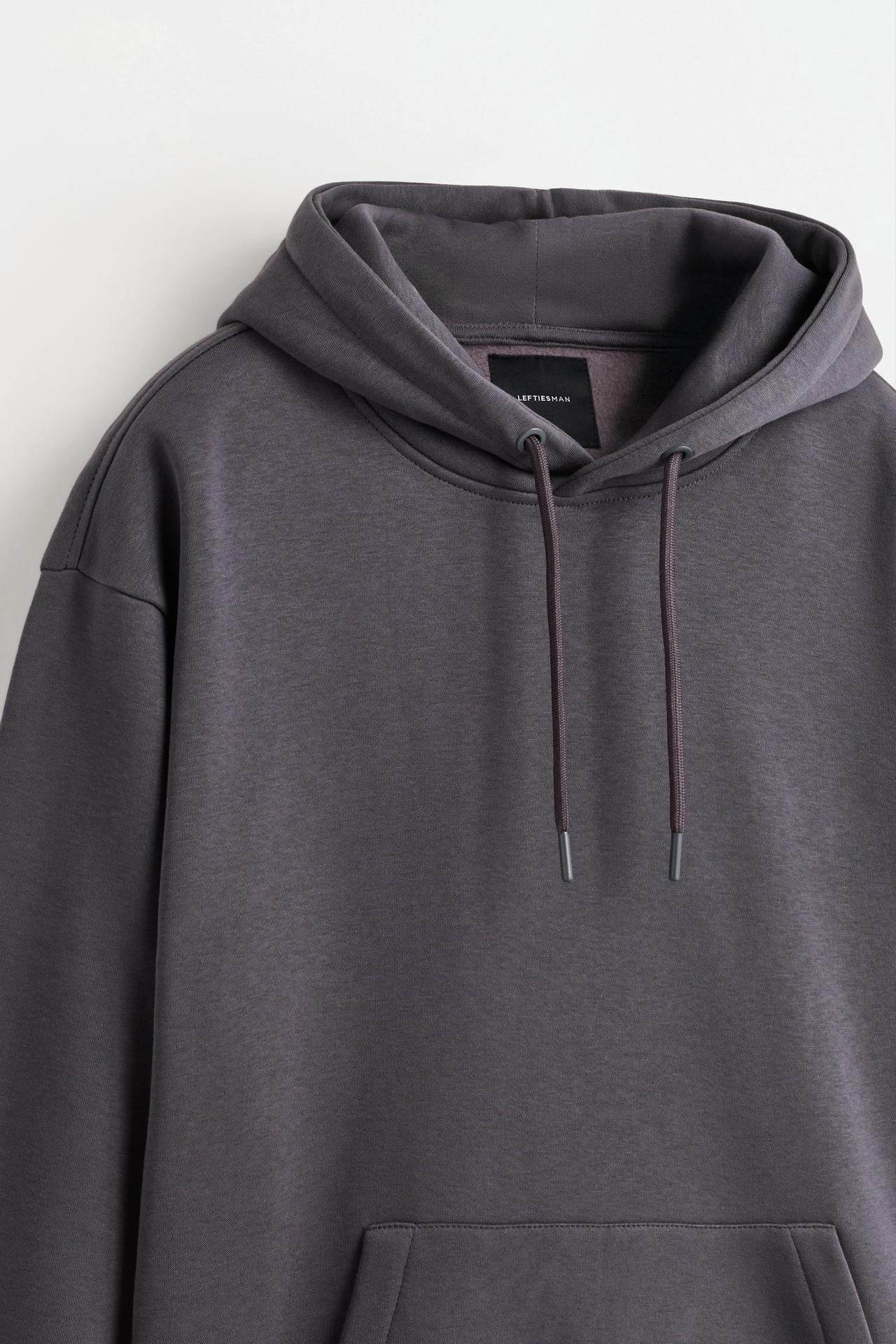 Basic hoodie — DARK GREY