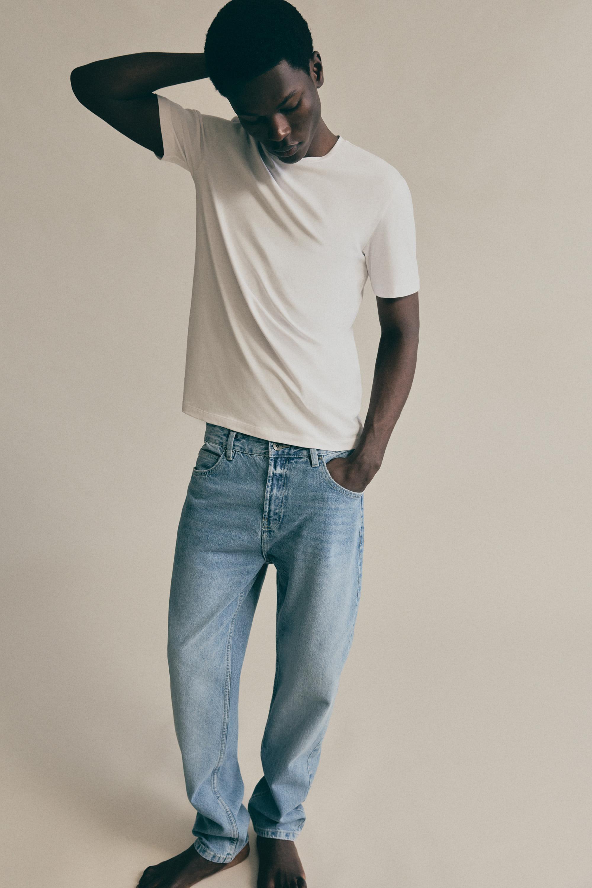 2-pack of basic T-shirts — WHITE