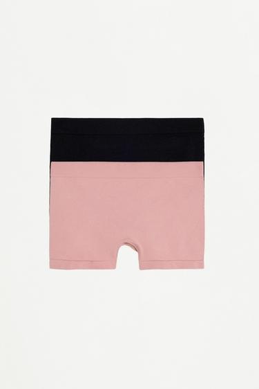 2-pack of seamless boxer briefs — MEDIUM PINK 1
