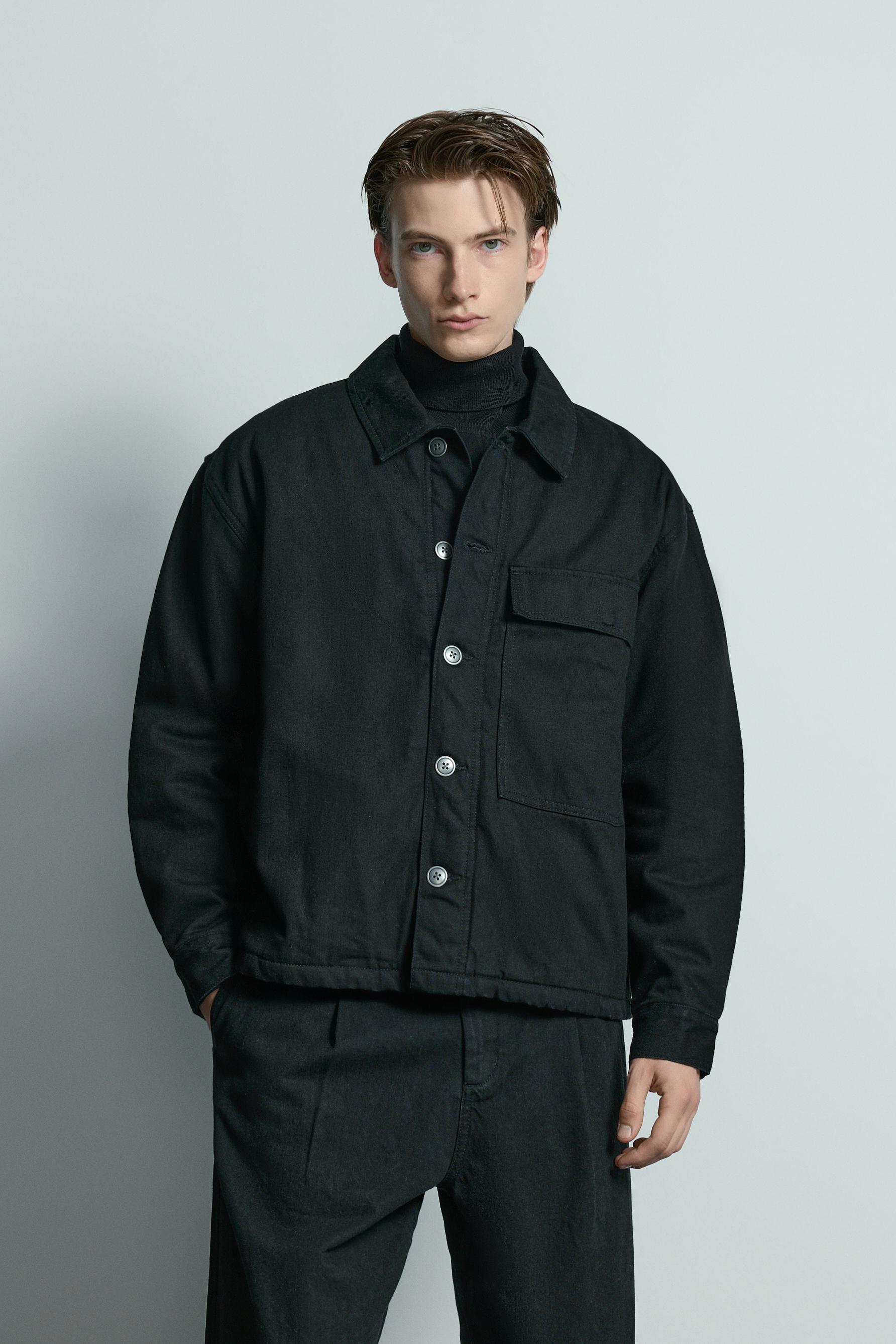 Cazadora acolchada boxy fit