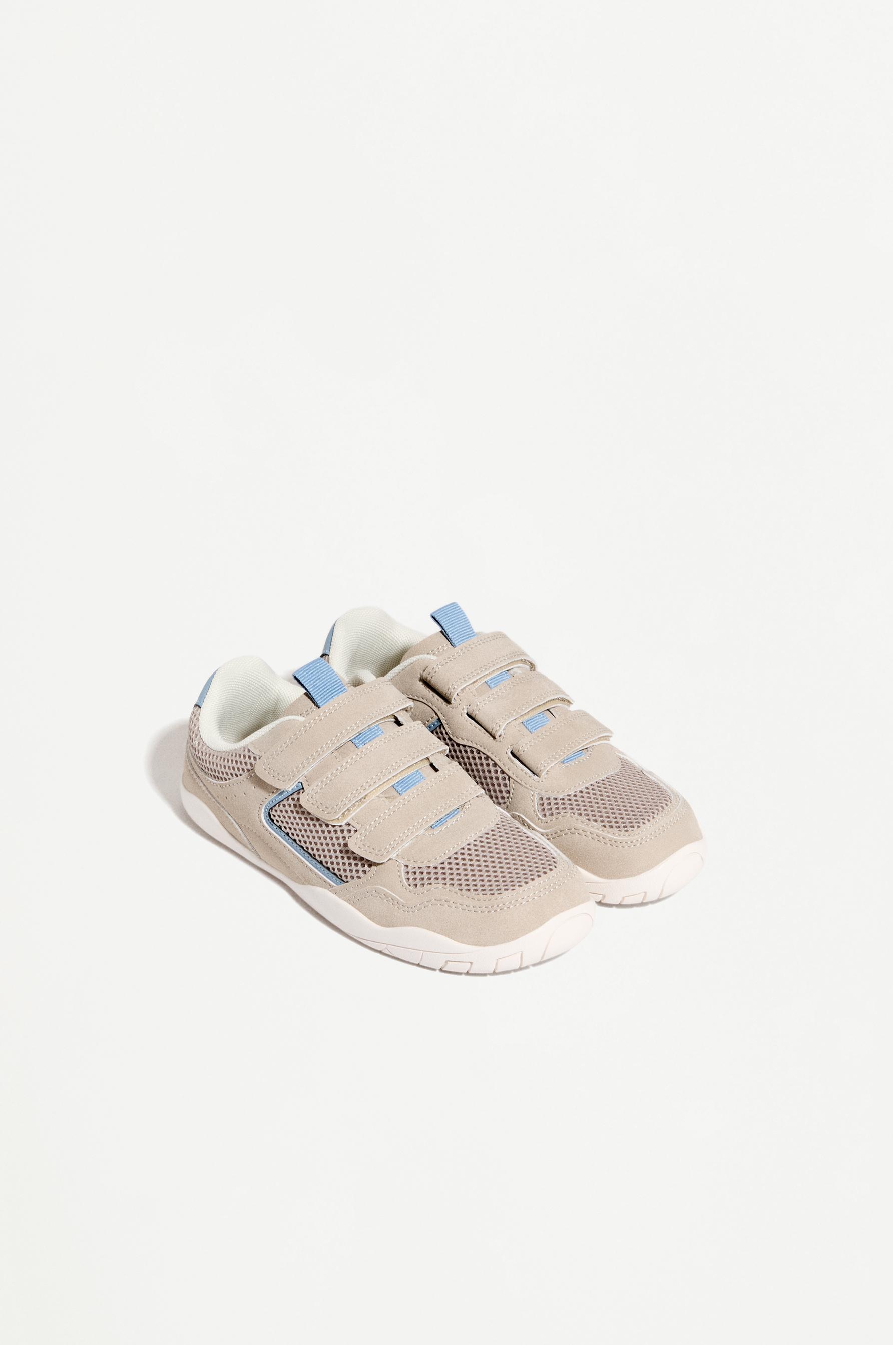 BAREFOOT MESH SNEAKERS — BROWN