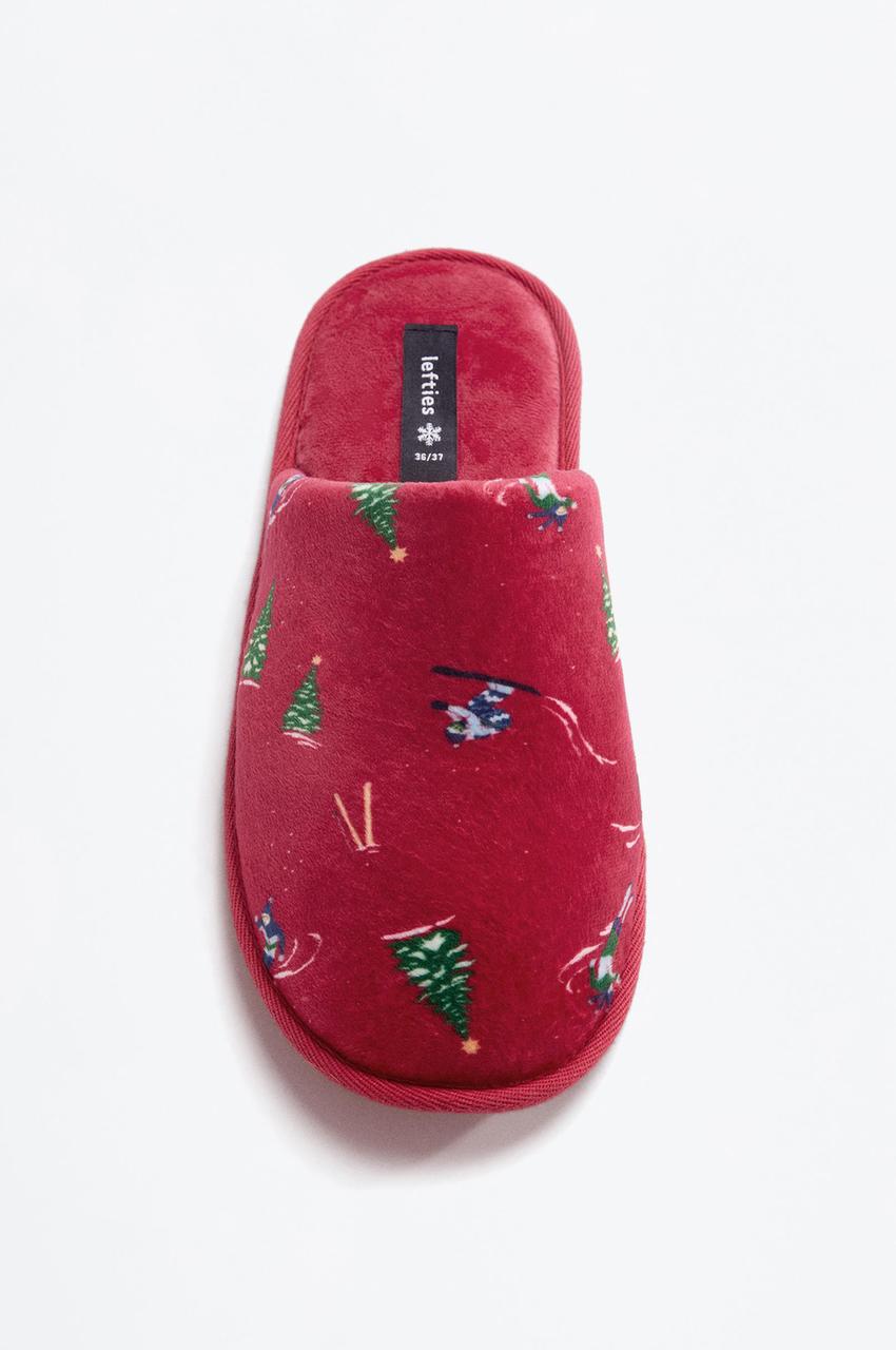 Women's Christmas house slippers SHOES Woman Lefties JORDANIA