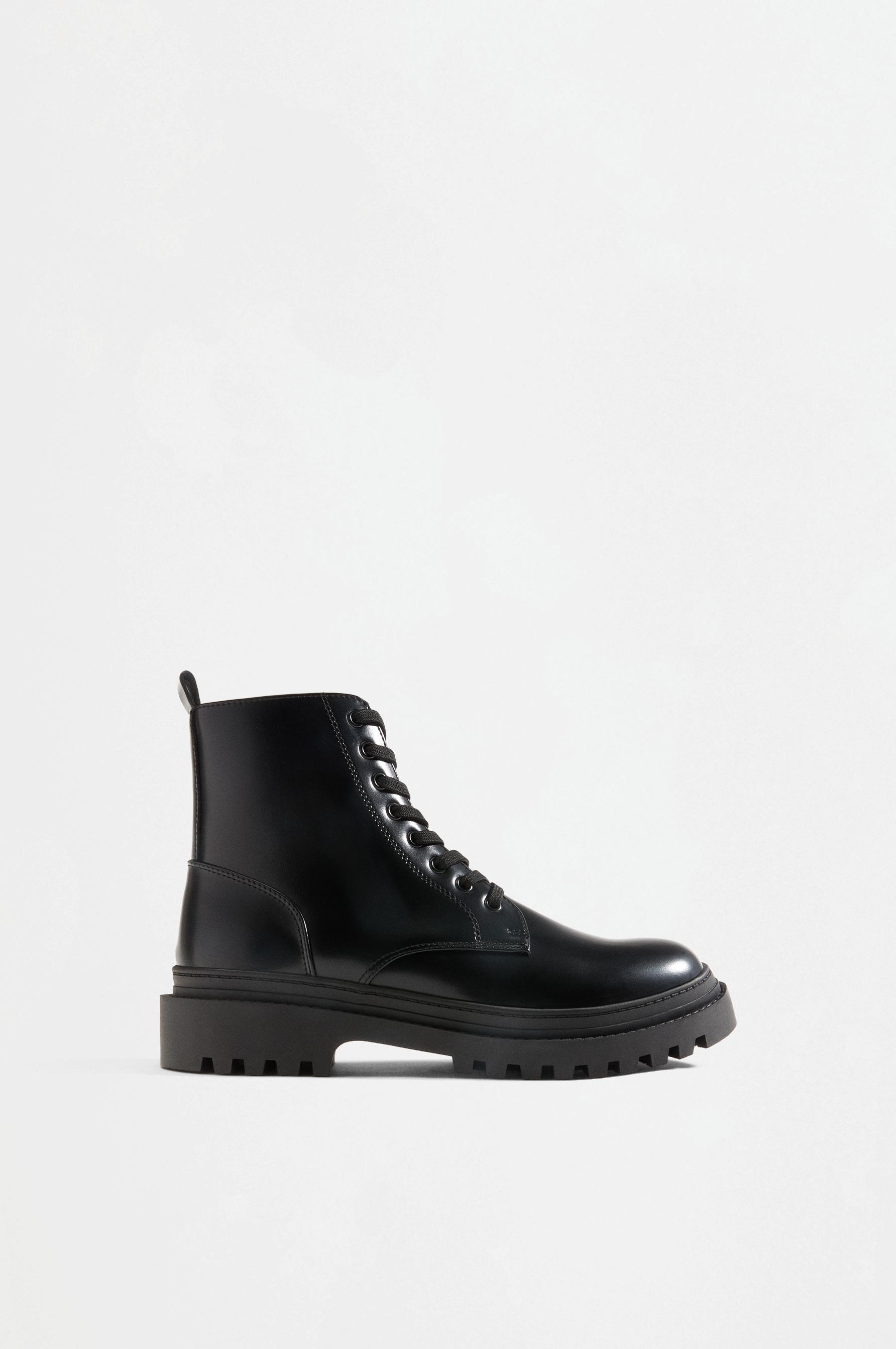 Track boots — BLACK