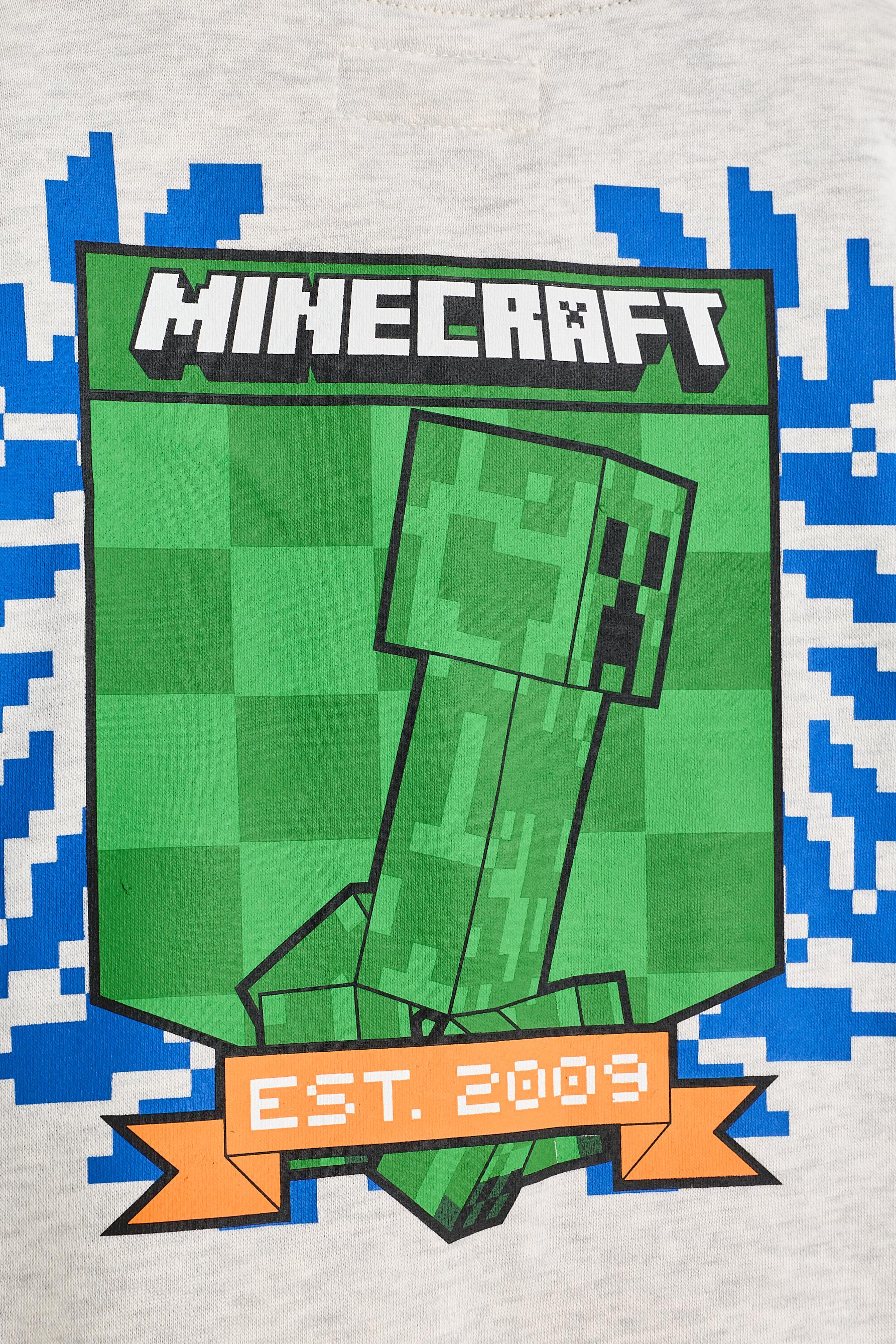 Minecraft sweatshirt — GREY MARL