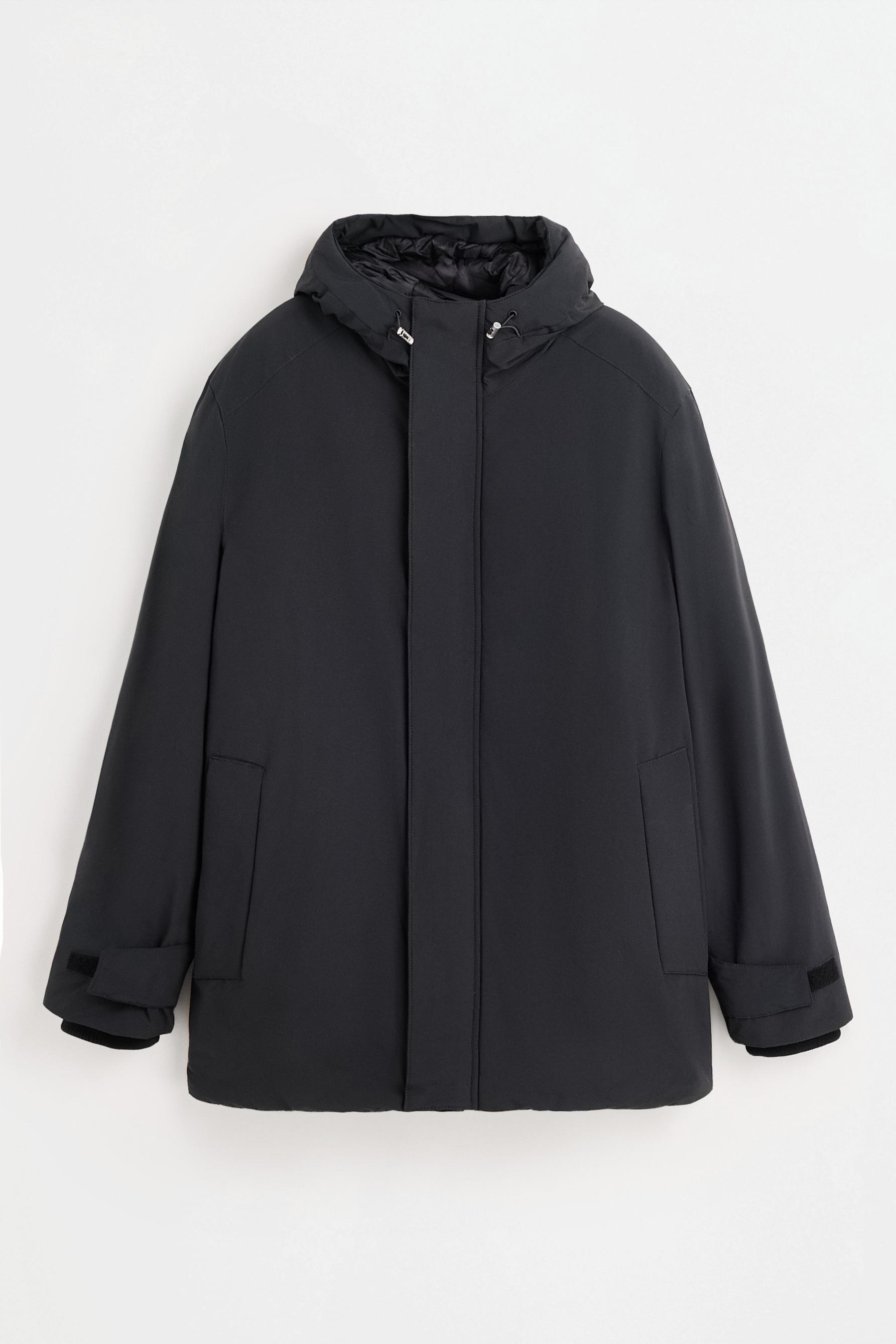 Parka con capucha