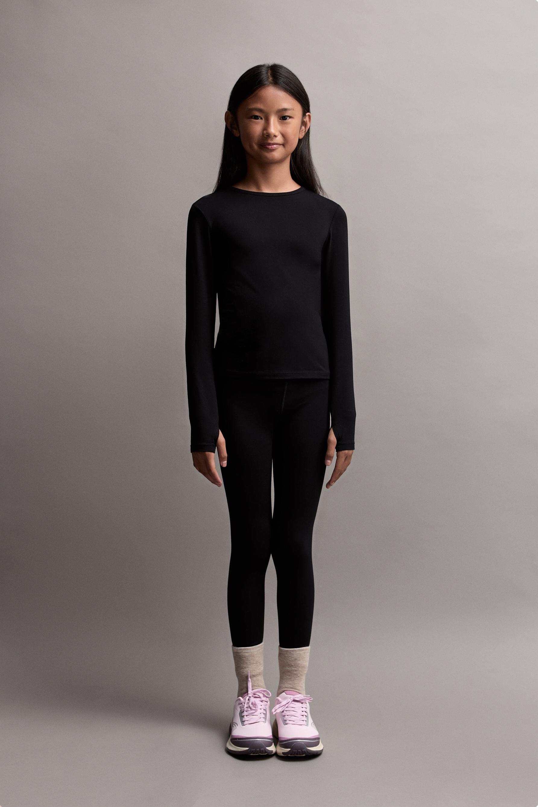 LIGHT WEIGHT Thermal Comfort T-Shirt — BLACK