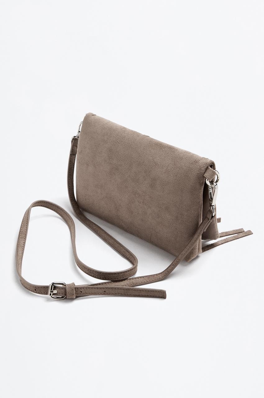 Bolso bandolera solapa flecos Ver Todo BOLSOS Mujer