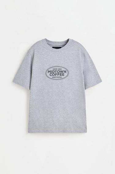 Short printed pyjamas — GREY MARL 7