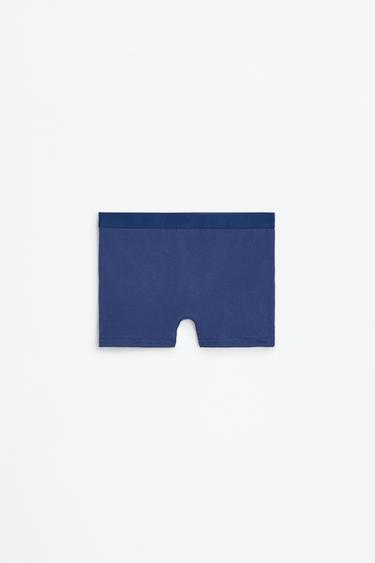 Pack of 5 basic boxer shorts — BLUE/WHITE 3