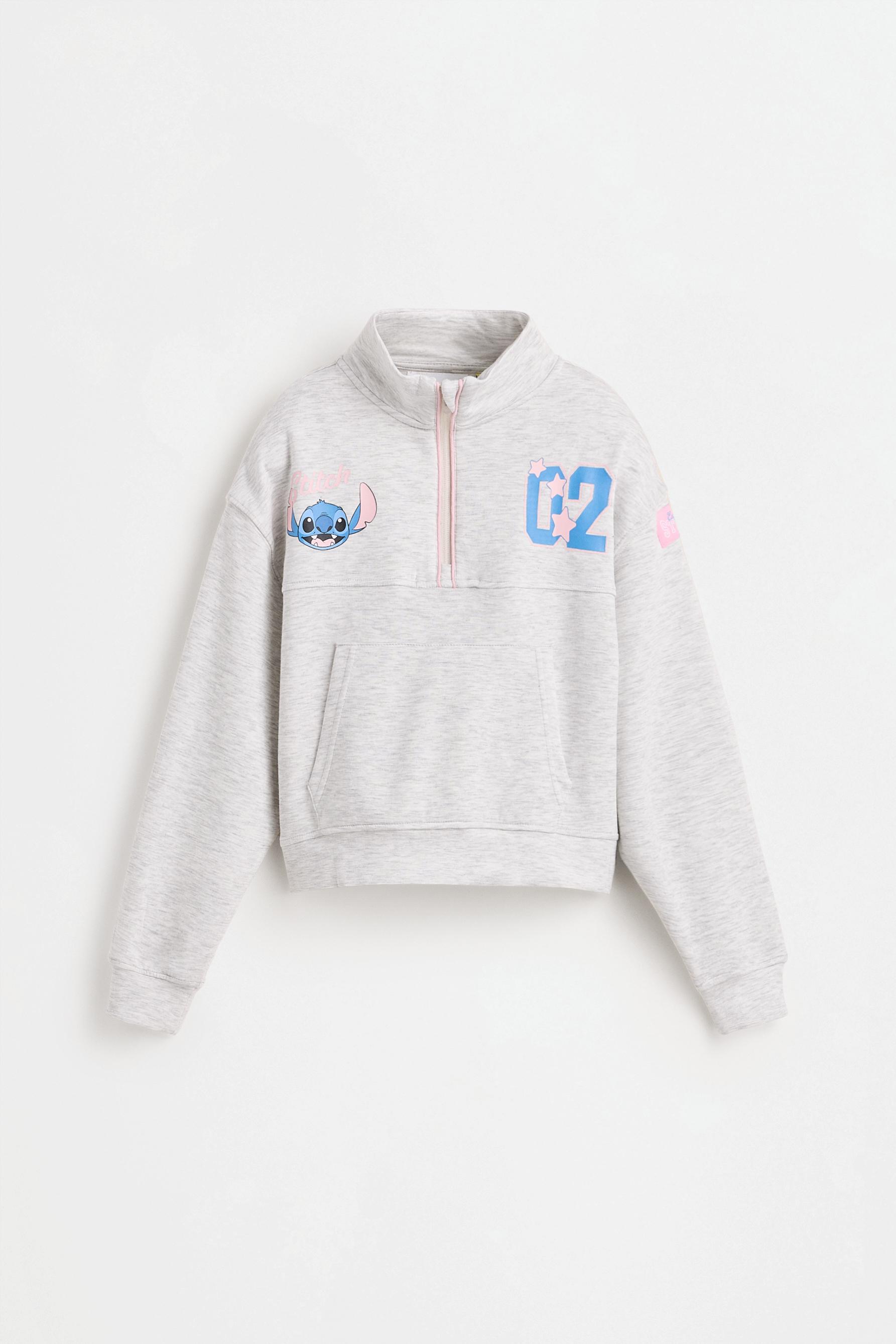 Sudadera Stitch ©Disney cremallera