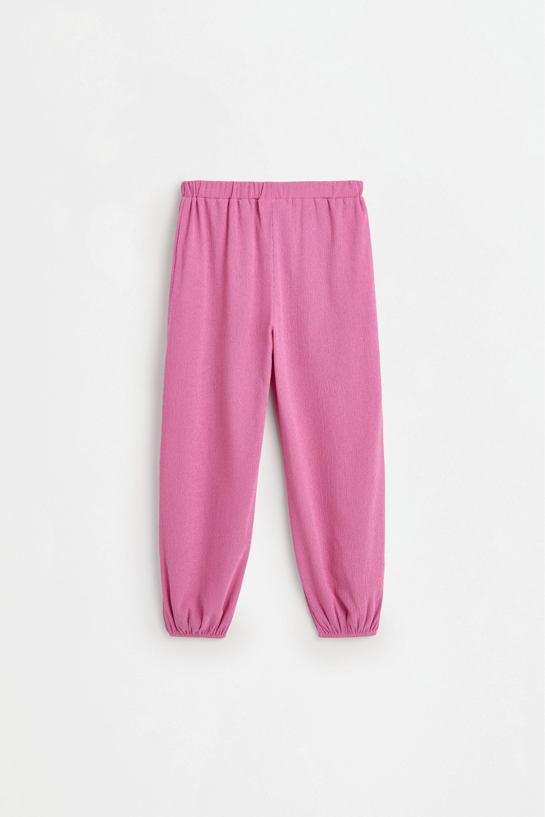 Crepe sarouel trousers — STRAWBERRY