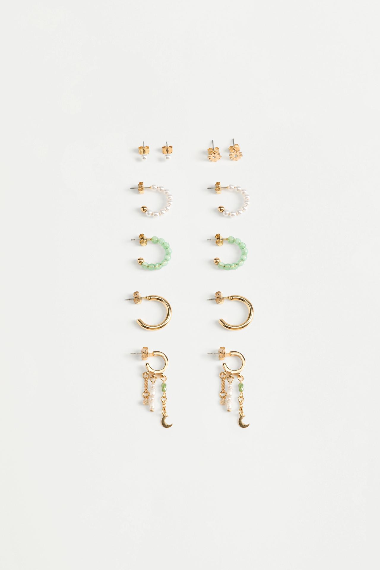 Mismatched Earrings (6-Pack) — GOLDEN