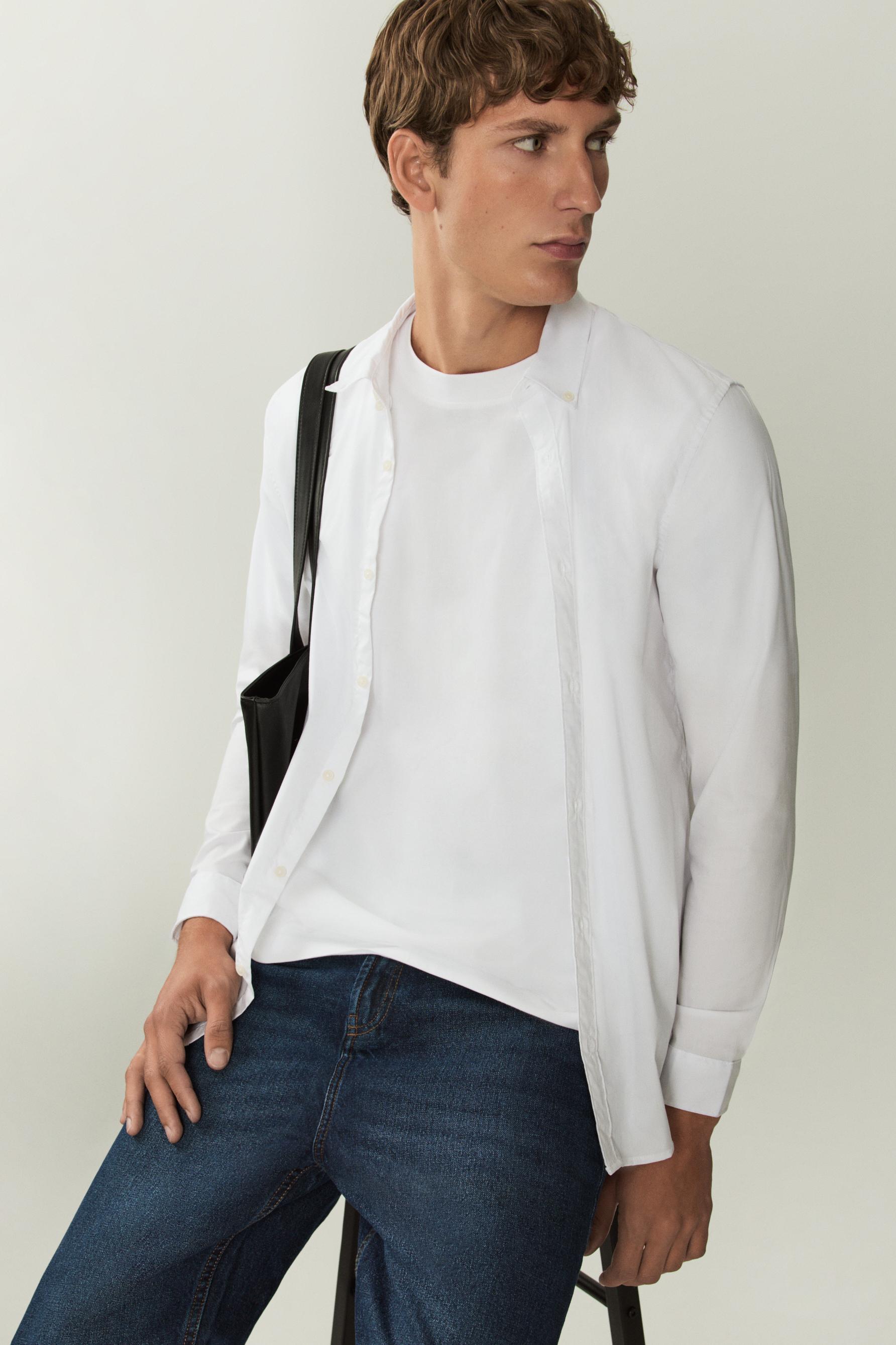 Basic shirt — WHITE