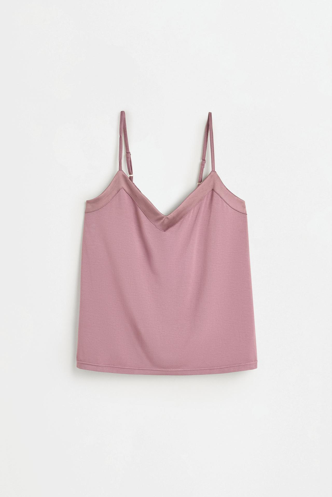 Flowing pyjamas — DARK MULBERRY