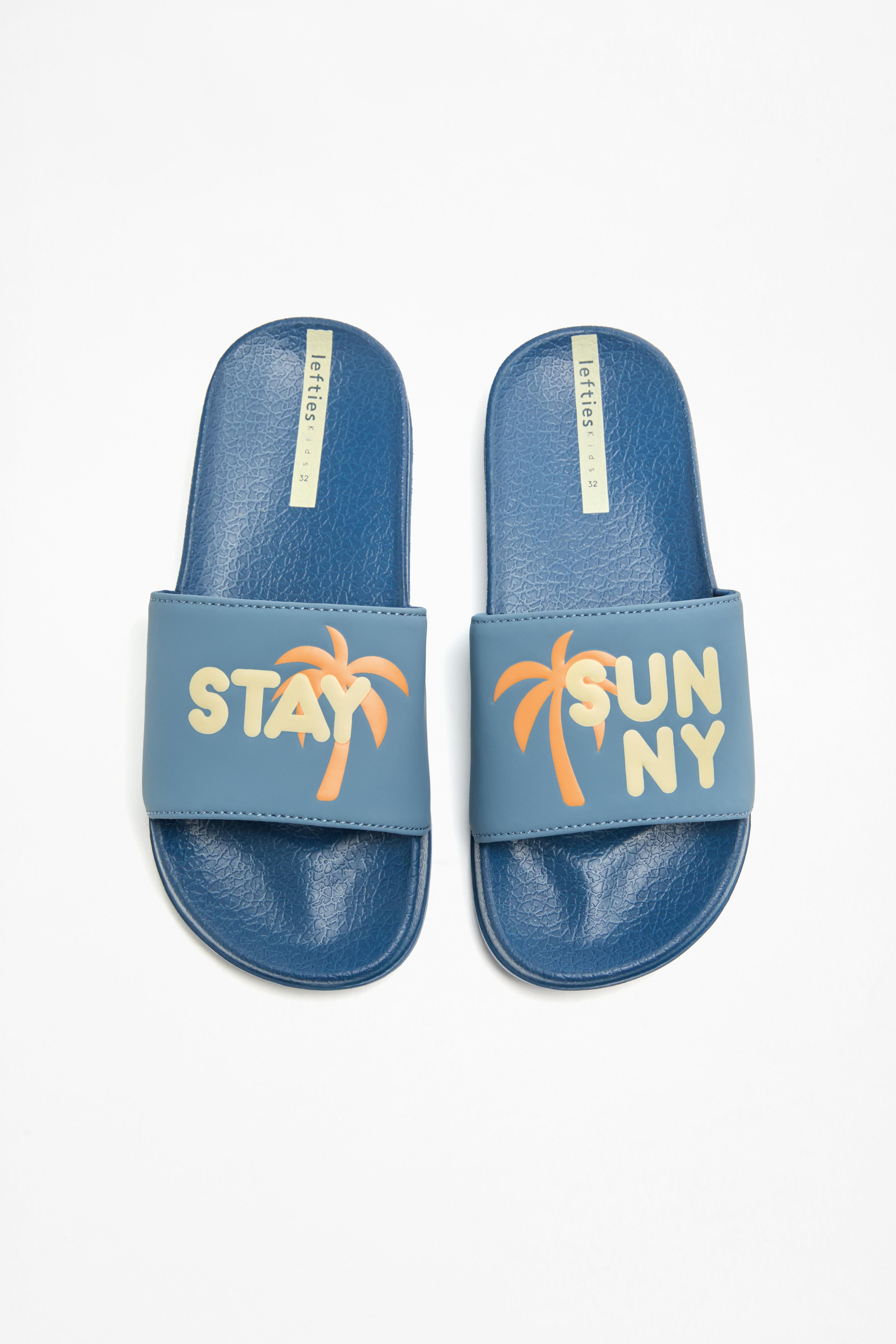 Kids' bath sandals — NAVY BLUE