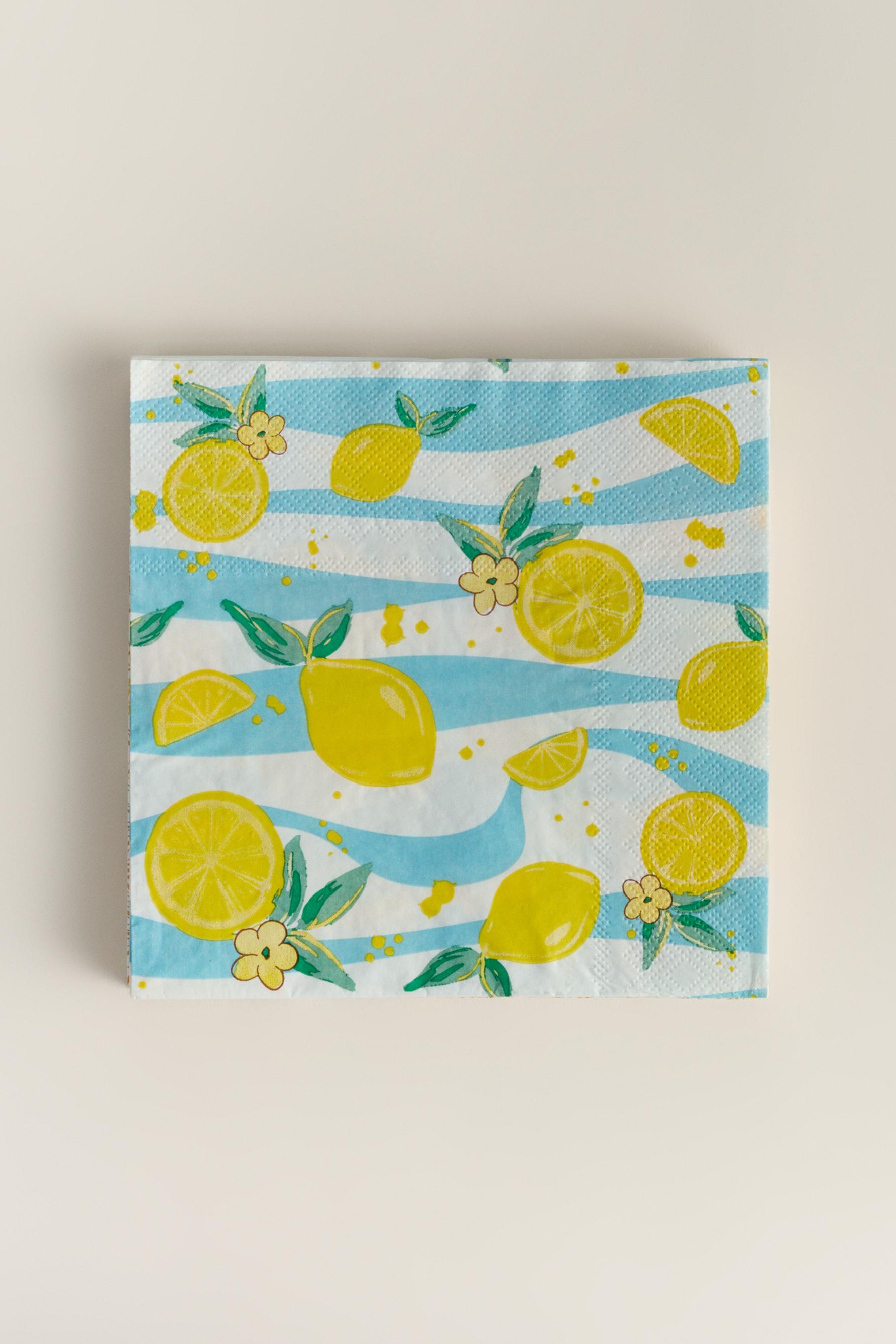 Pack 20 servilletas papel estampadas