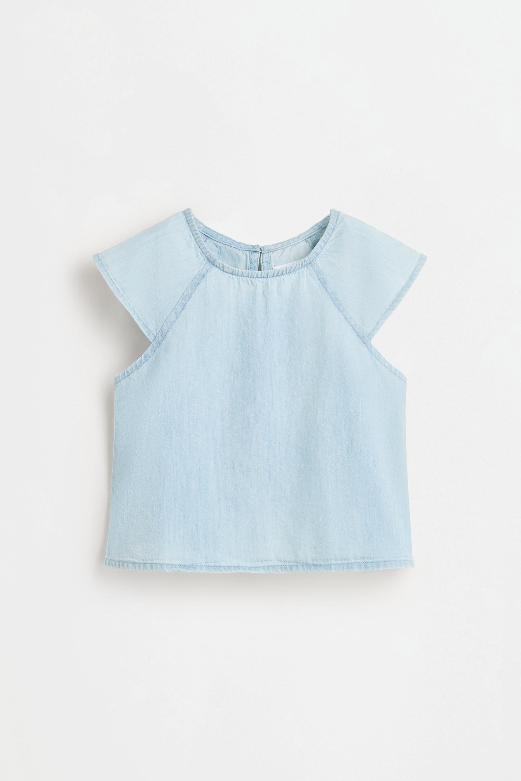 Denim top — FADED BLUE