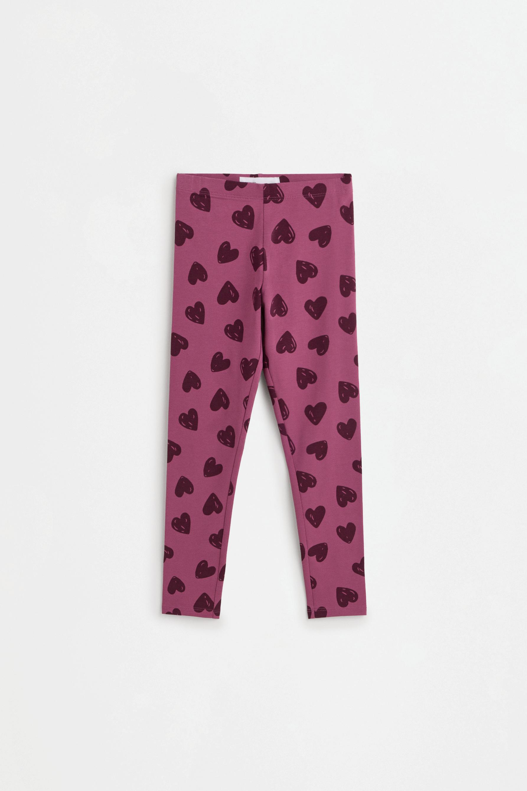 2-pack of contrast leggings — PURPLE