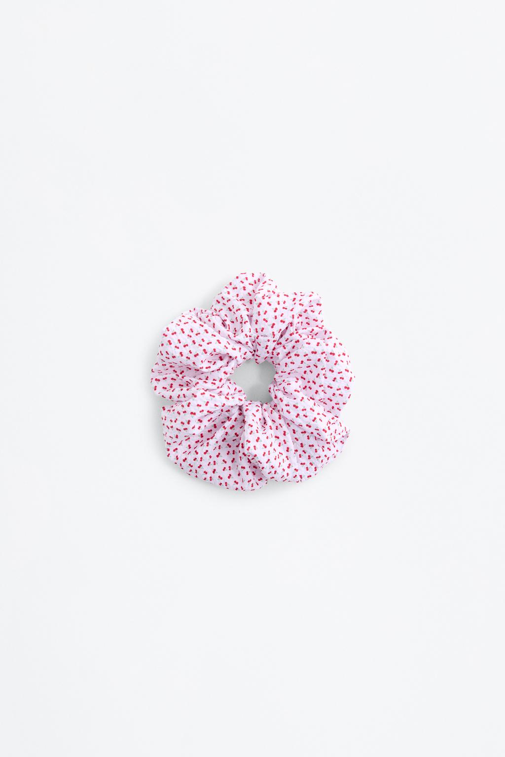 XL printed scrunchie