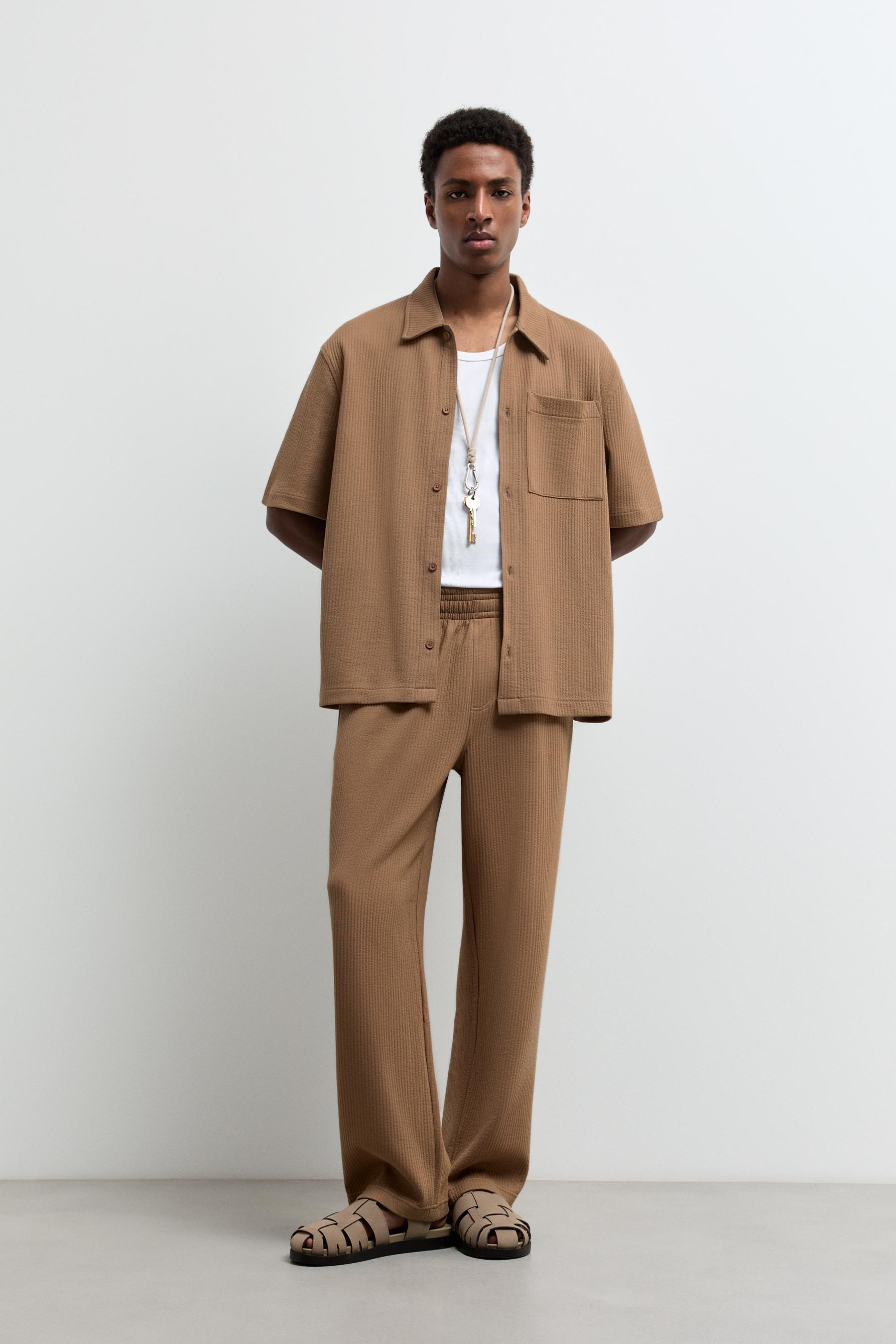 Pantalón chándal textura