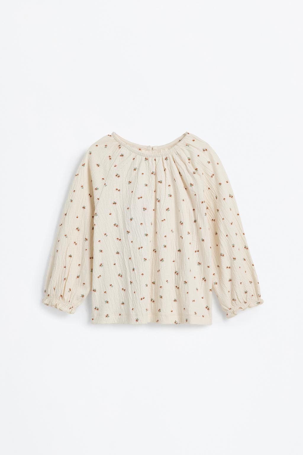 Textured Printed T-shirt
