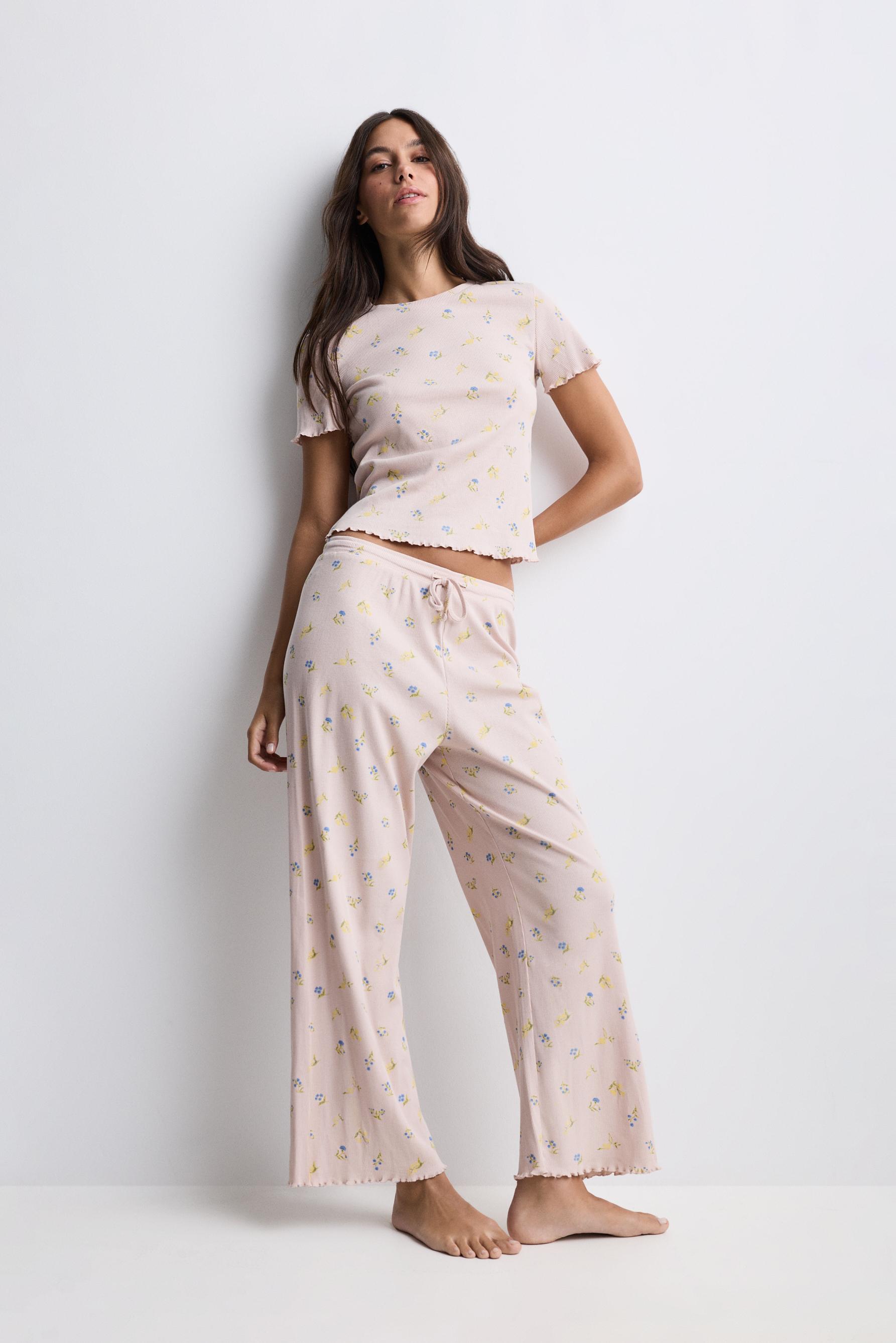 Printed pyjamas — PASTEL PINK
