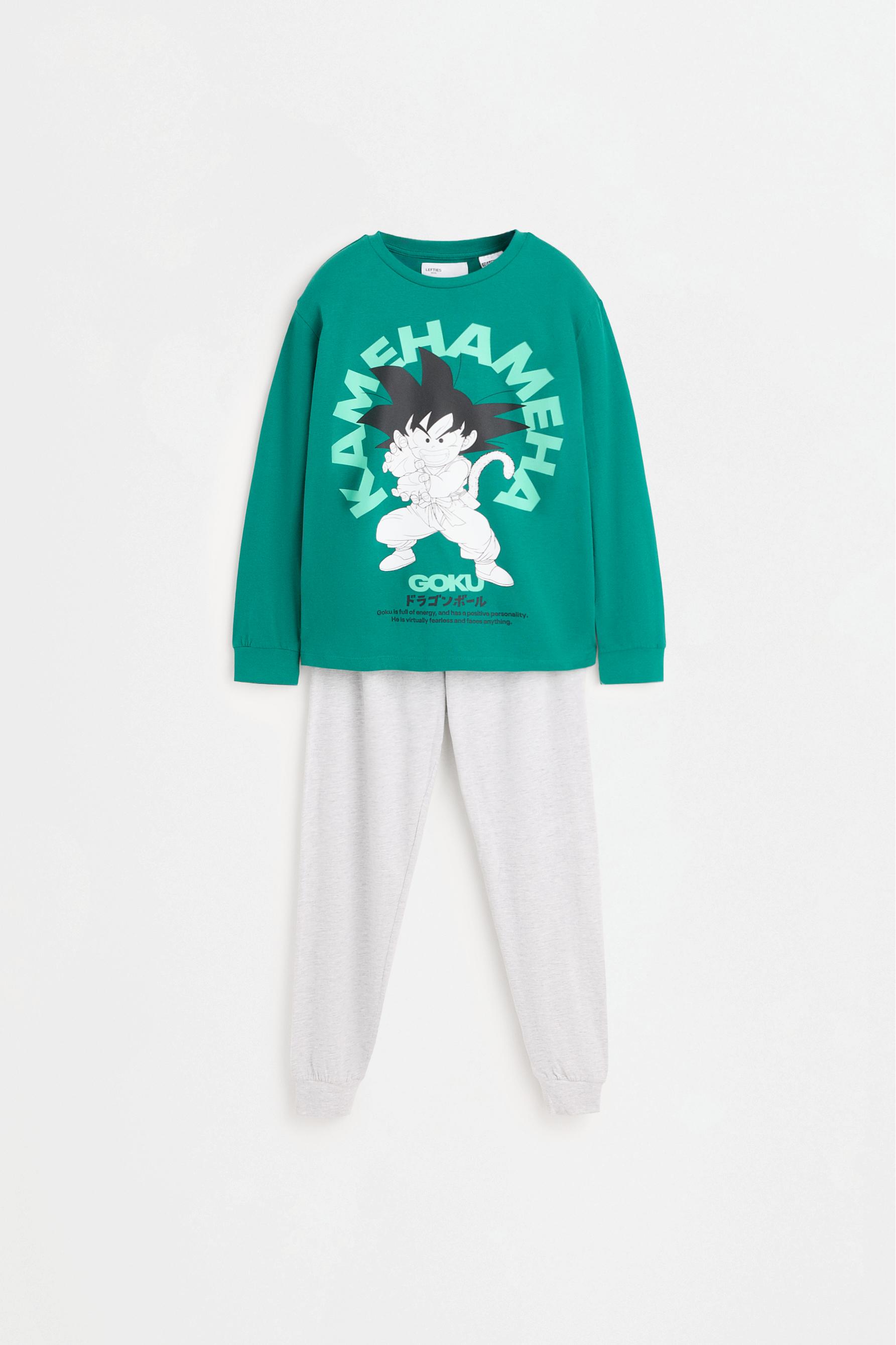 Dragon Ball ©Bird Studio long pyjamas — GREY MARL