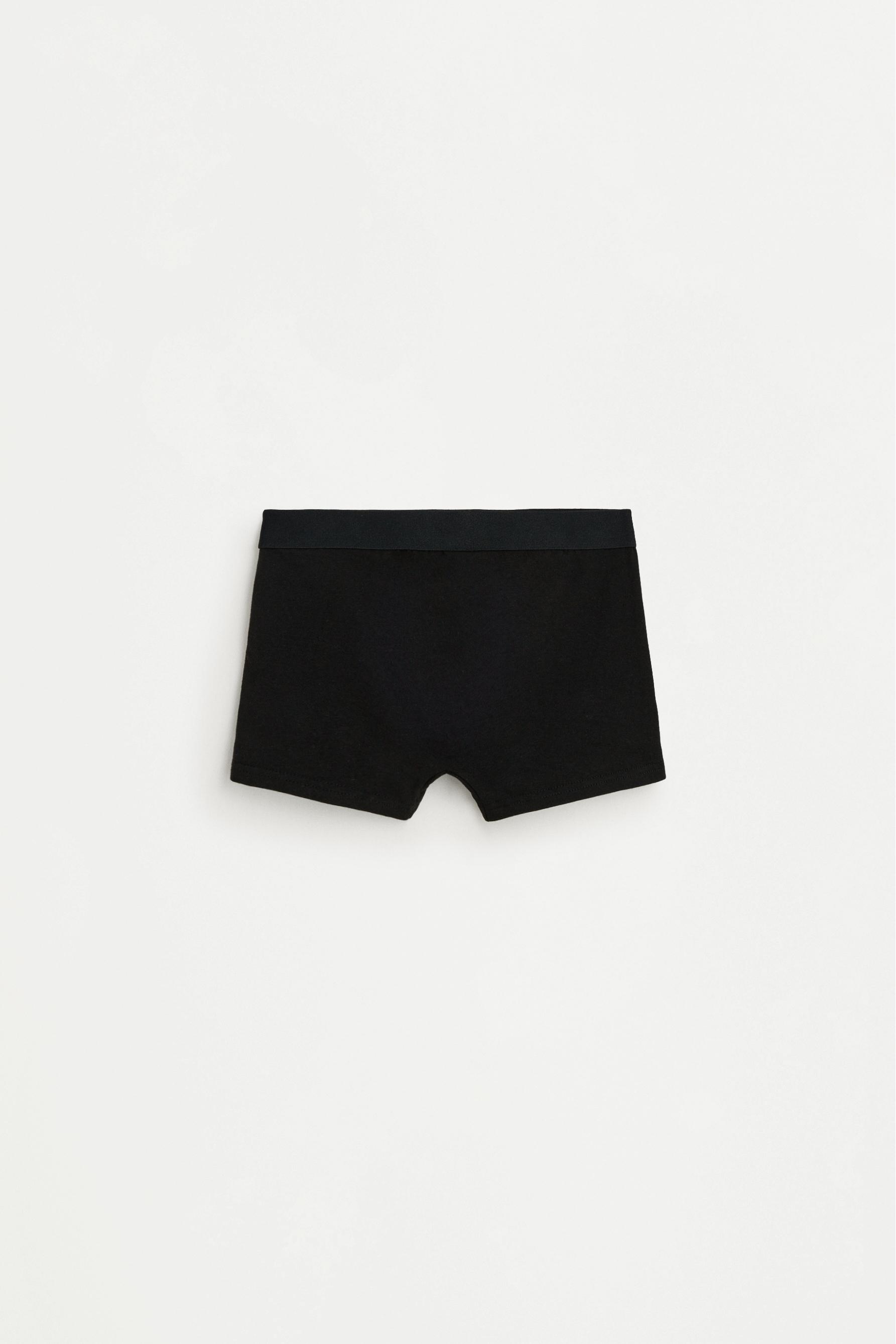Pack of 5 basic boxer shorts — BLACK