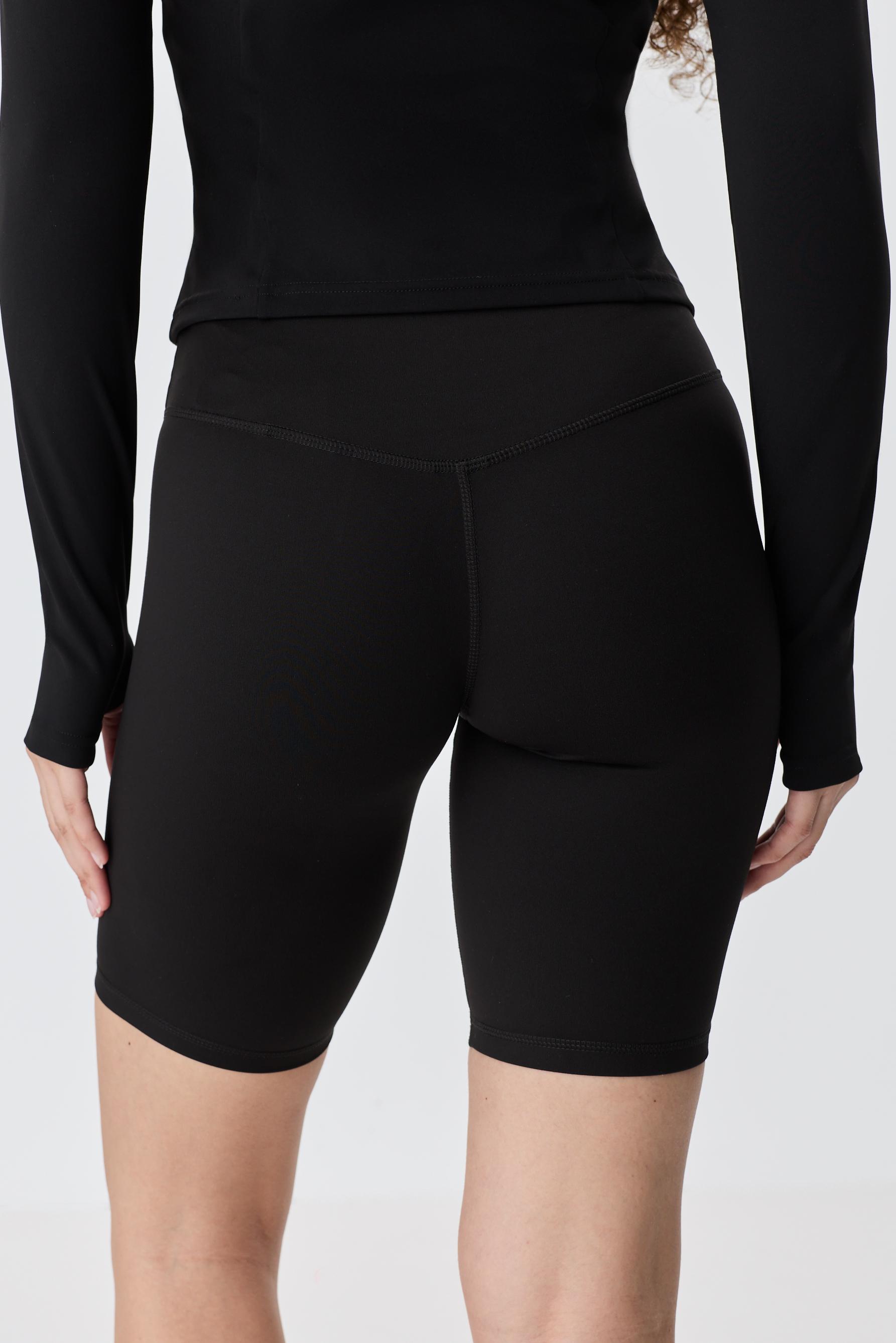Basic cycling leggings — BLACK