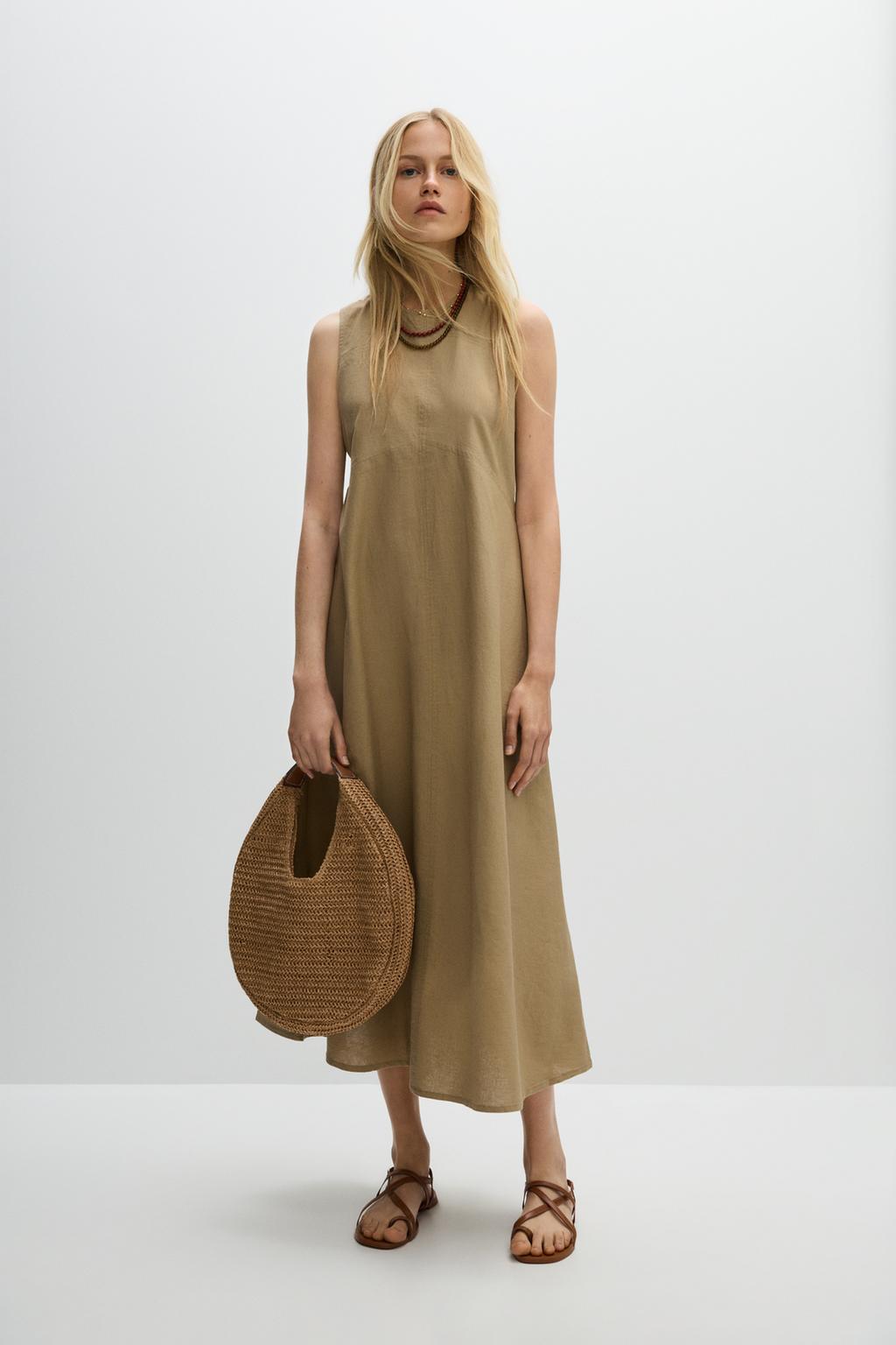 Rustic midi dress