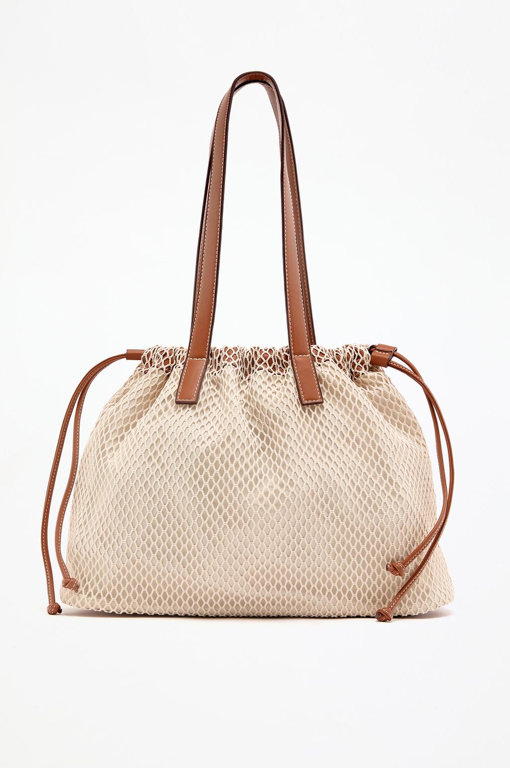 Mesh shopper bag