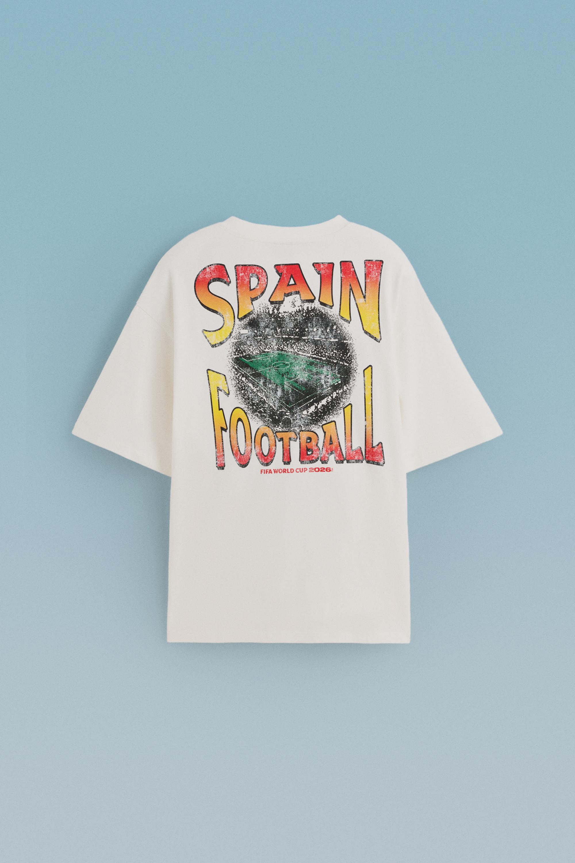 Men's | Spain FIFA World Cup 2026 Official Licensed Product T-shirt — OFF WHITE