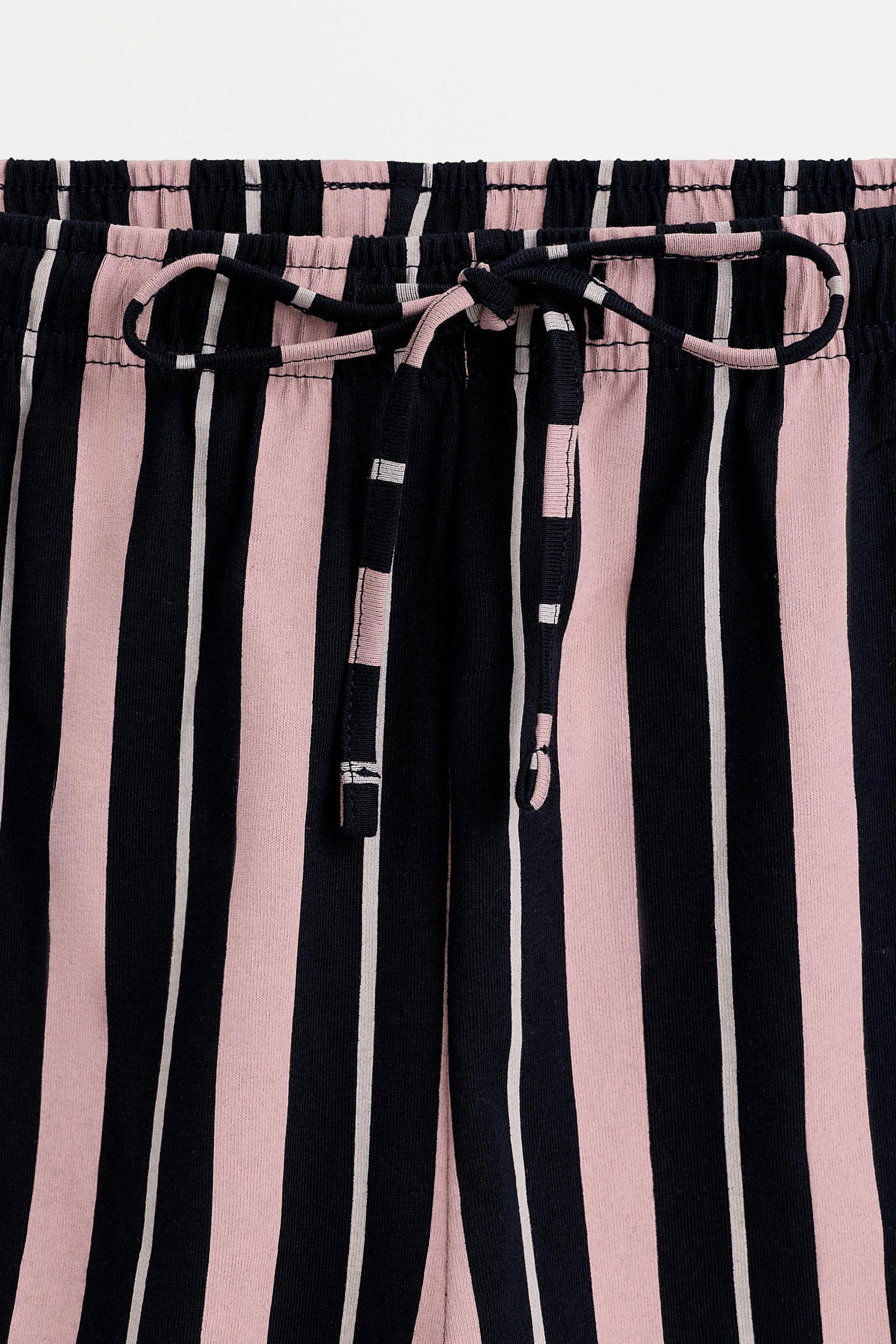Long printed pyjamas — NAVY
