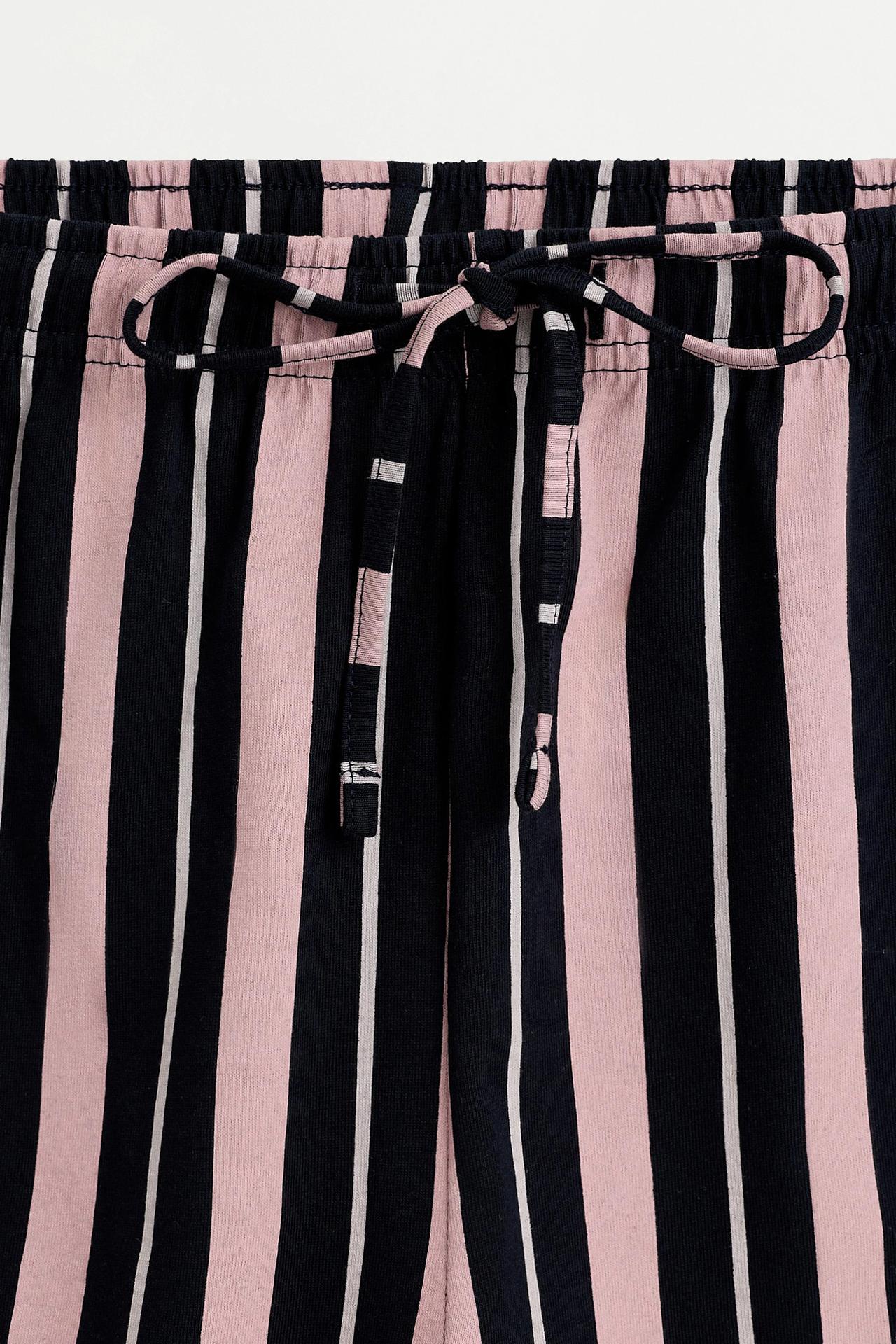 Long printed pyjamas — NAVY