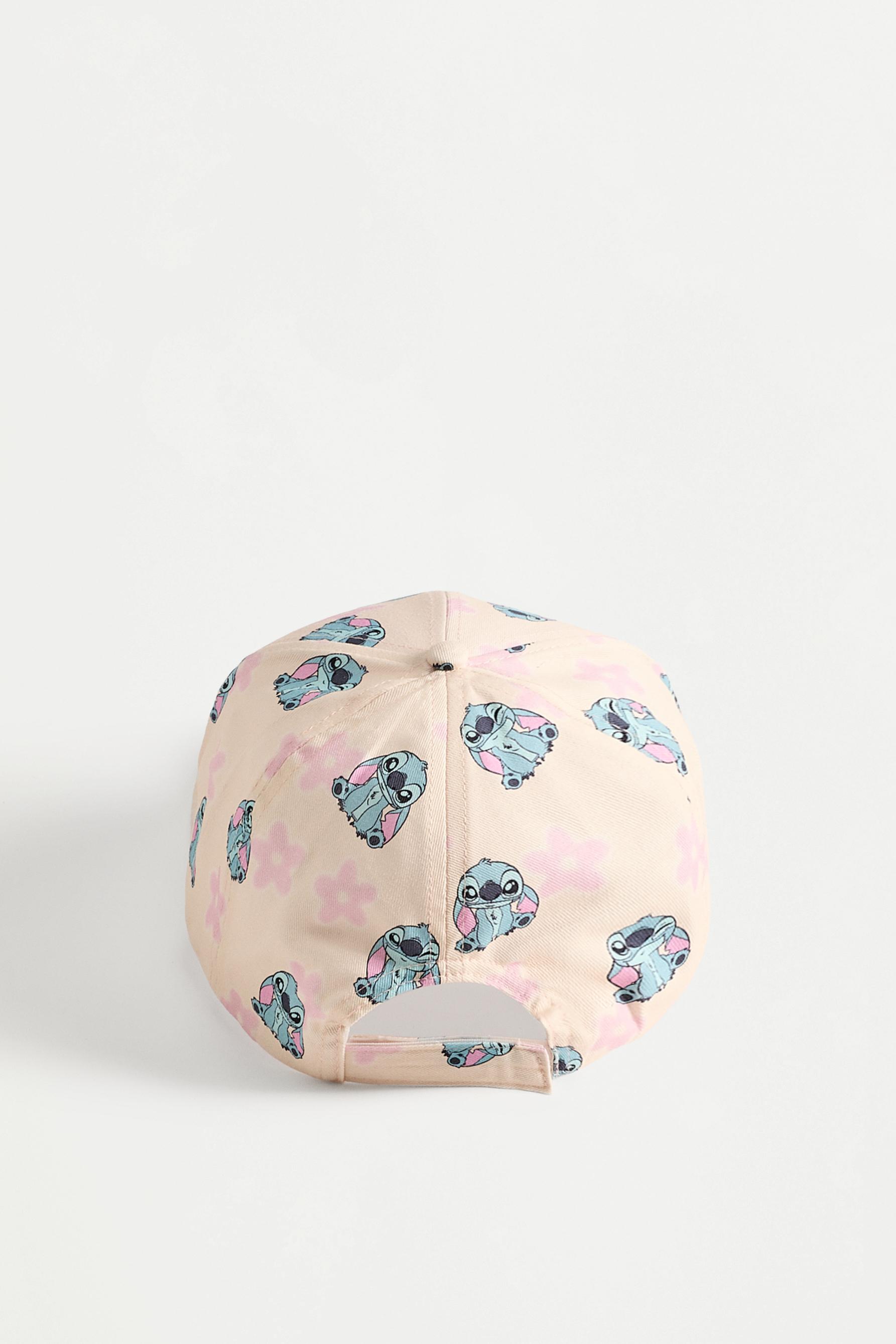 Stitch ©Disney patch cap — ROSE PINK
