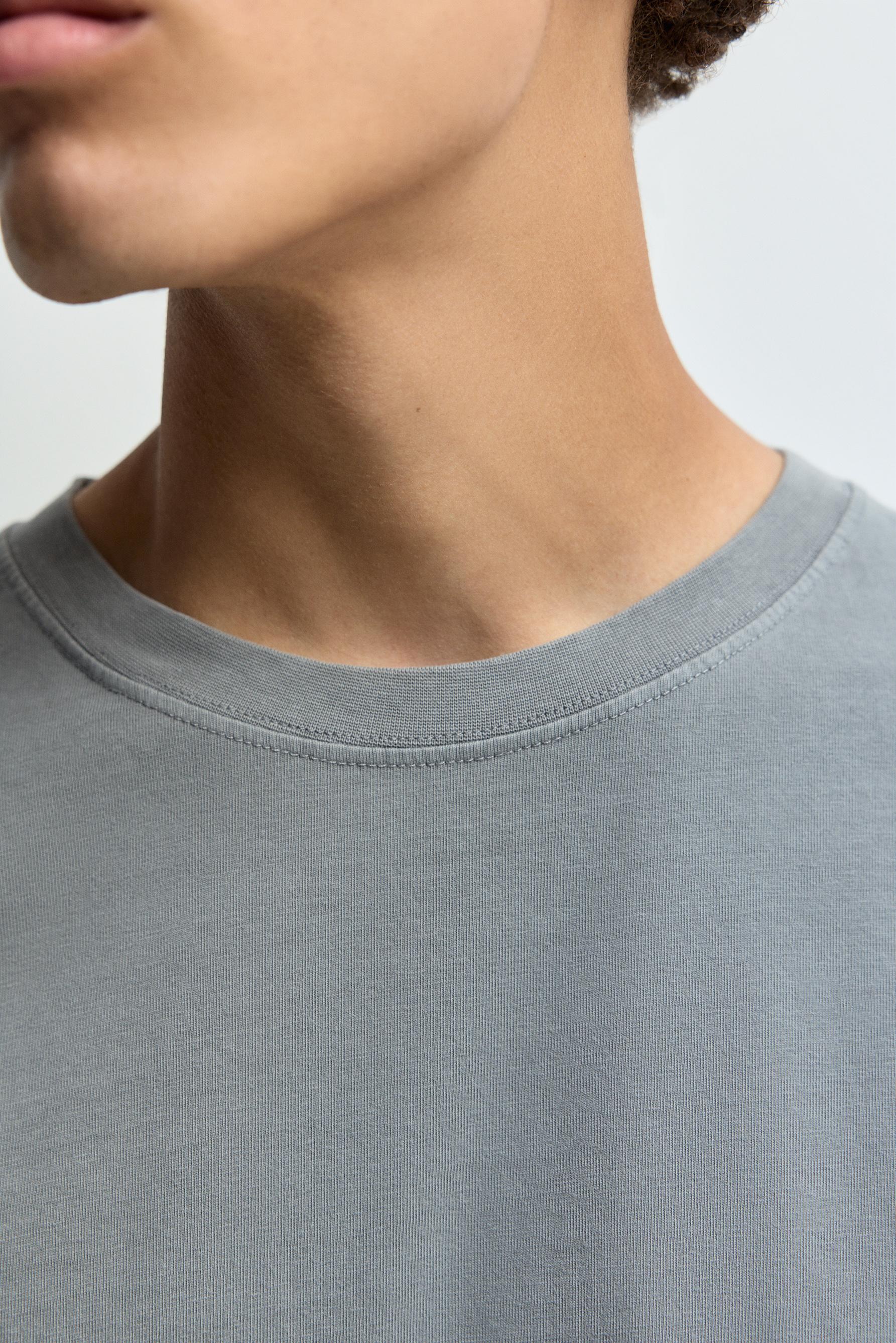 Faded-effect T-shirt — VANILLA