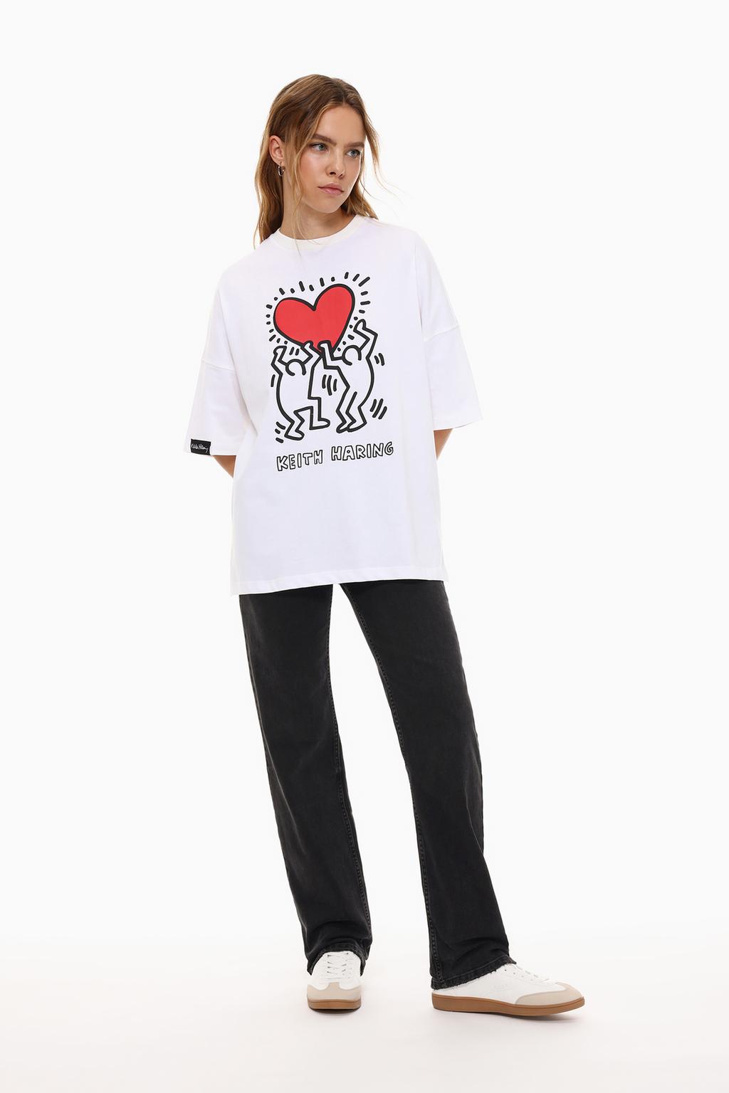 Camiseta oversize Keith Haring™