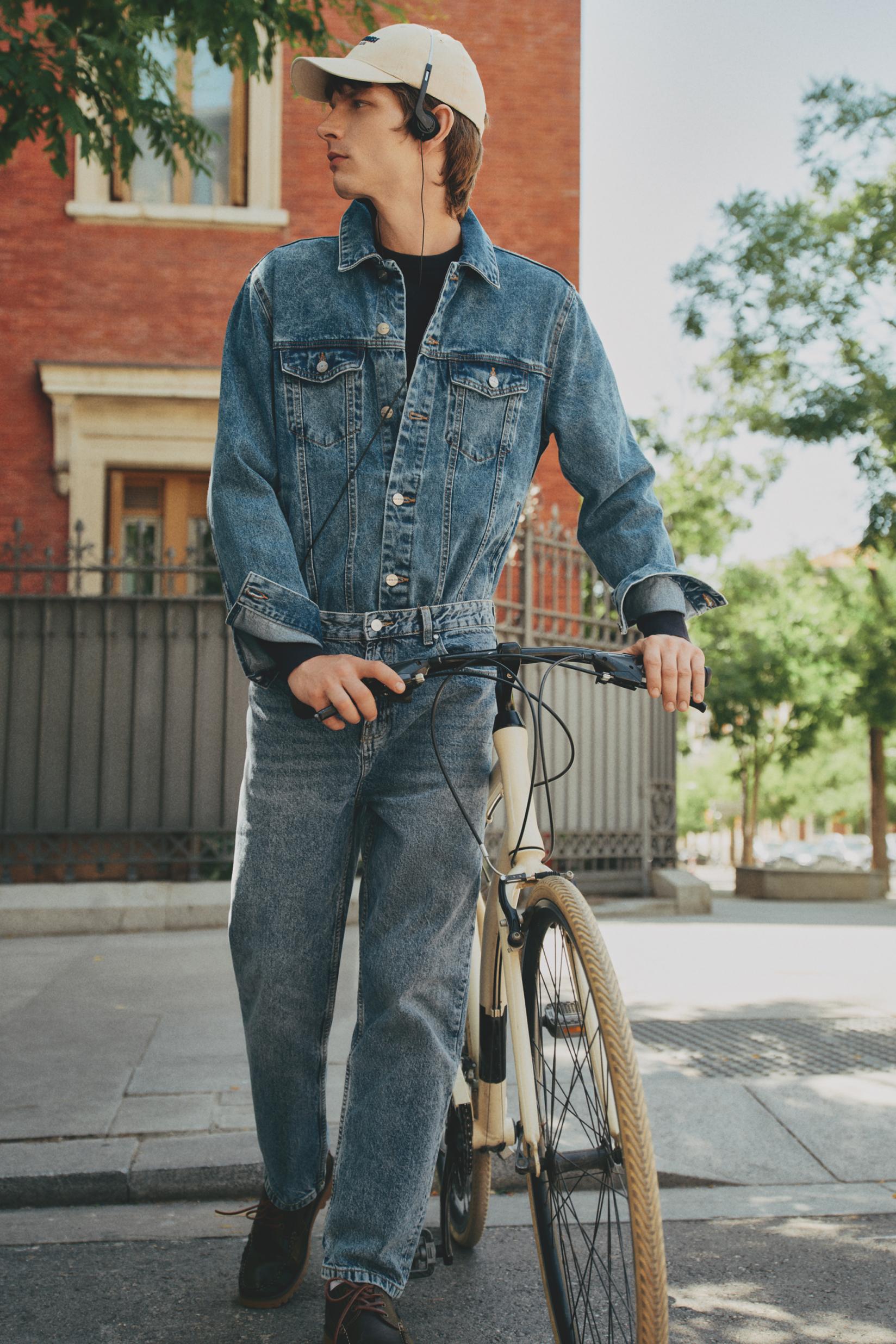 Basic denim jacket — INDIGO